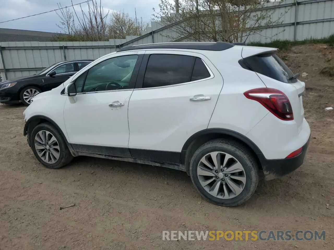 2 Фотография поврежденного автомобиля KL4CJESB2KB740219 BUICK ENCORE 2019