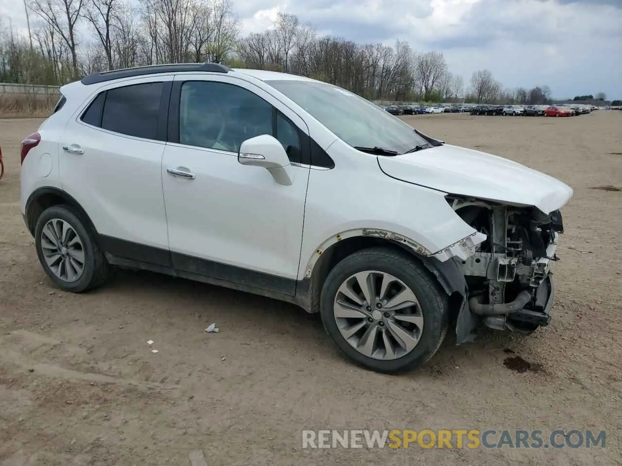 4 Фотография поврежденного автомобиля KL4CJESB2KB740219 BUICK ENCORE 2019