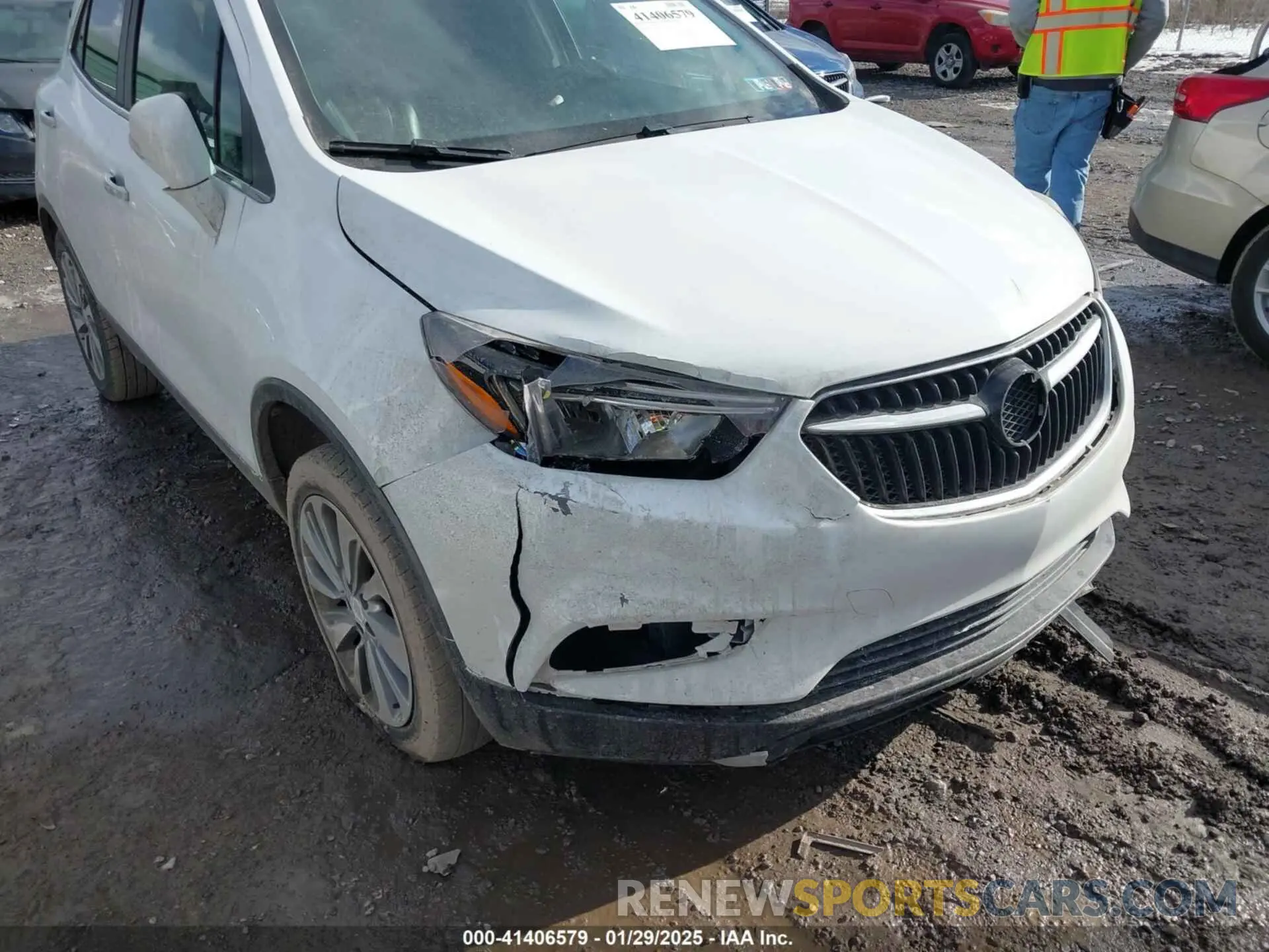 6 Фотография поврежденного автомобиля KL4CJESB2KB743878 BUICK ENCORE 2019