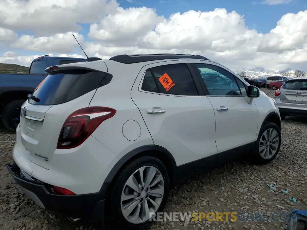 3 Photograph of a damaged car KL4CJESB2KB768019 BUICK ENCORE 2019
