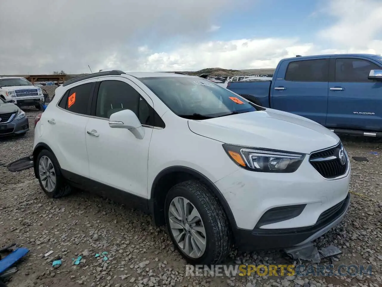 4 Photograph of a damaged car KL4CJESB2KB768019 BUICK ENCORE 2019