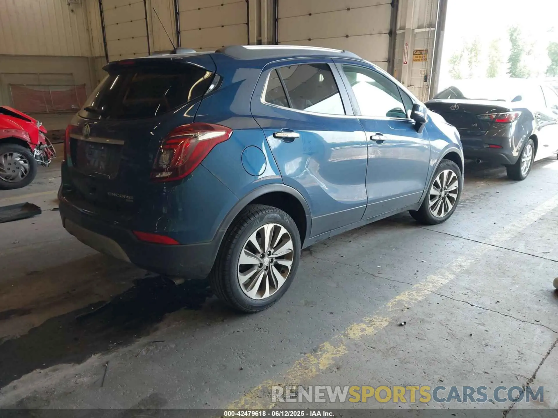 4 Photograph of a damaged car KL4CJESB2KB831135 BUICK ENCORE 2019