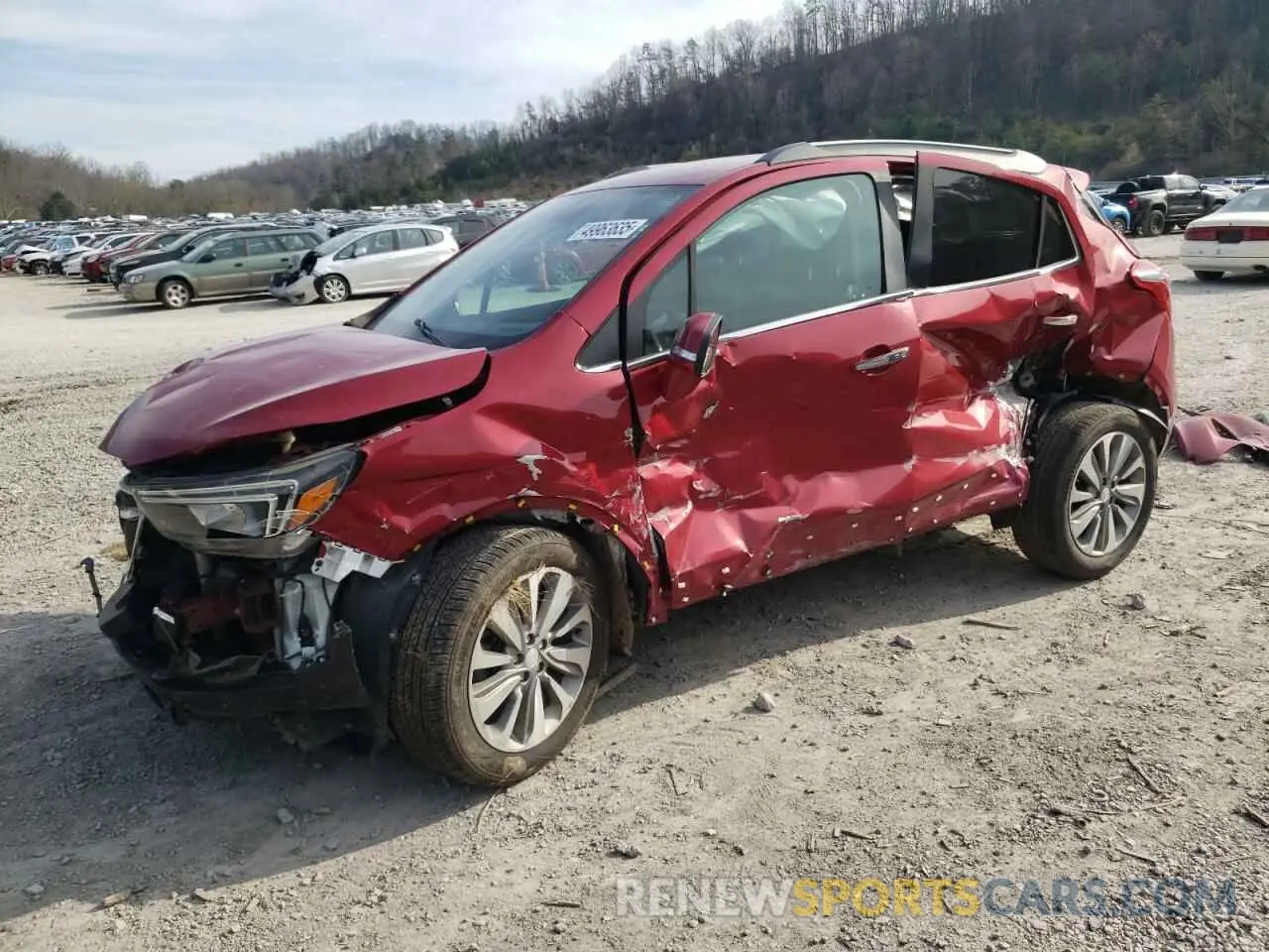 1 Фотография поврежденного автомобиля KL4CJESB3KB759698 BUICK ENCORE 2019