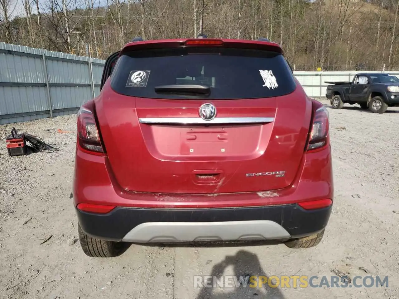 6 Фотография поврежденного автомобиля KL4CJESB3KB759698 BUICK ENCORE 2019