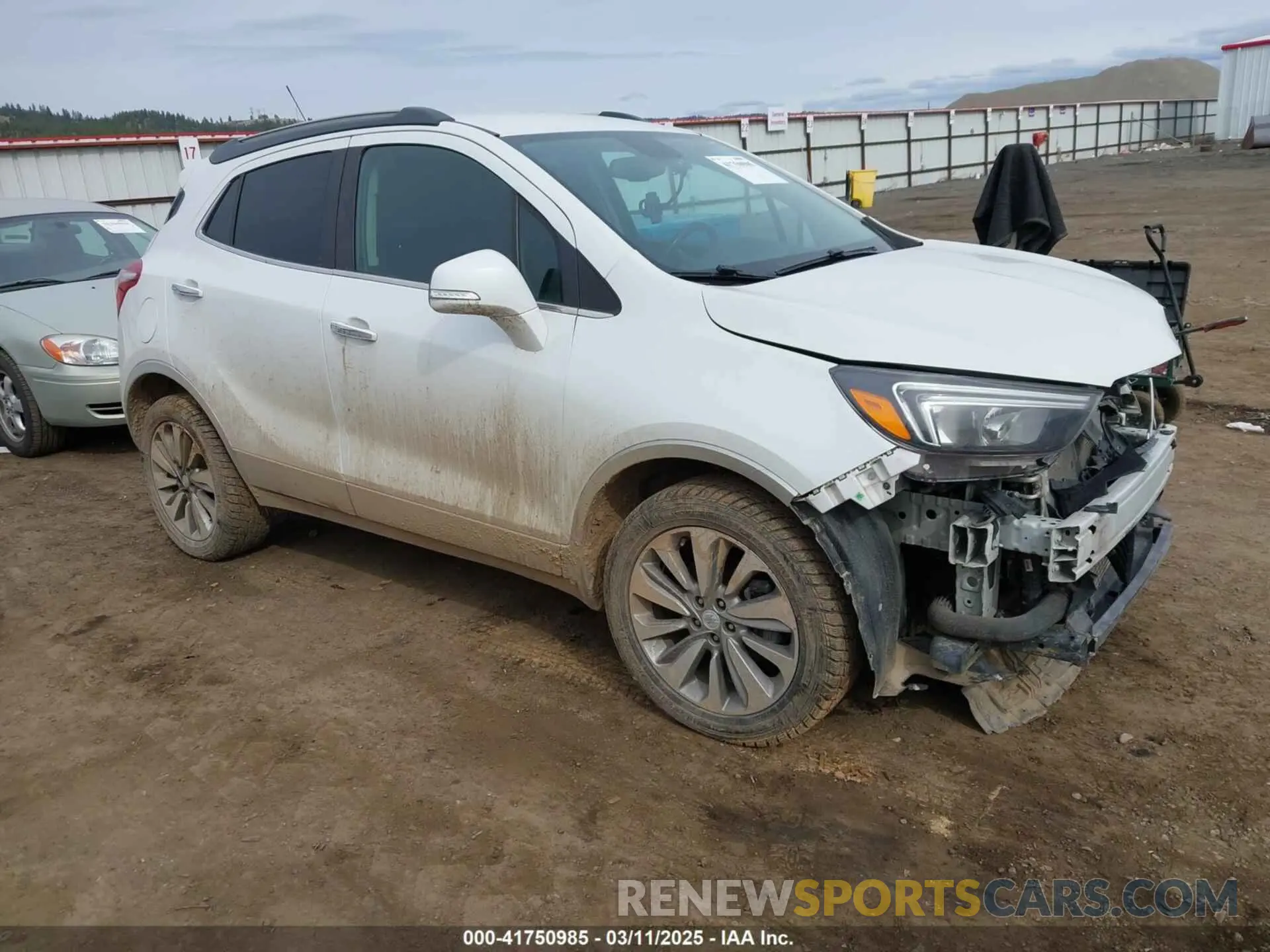 1 Photograph of a damaged car KL4CJESB4KB726662 BUICK ENCORE 2019