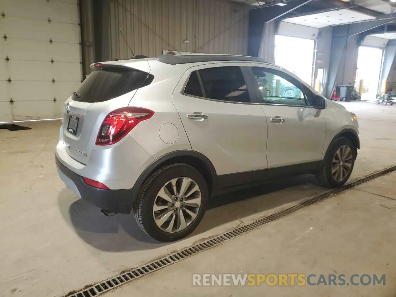3 Фотография поврежденного автомобиля KL4CJESB4KB752050 BUICK ENCORE 2019