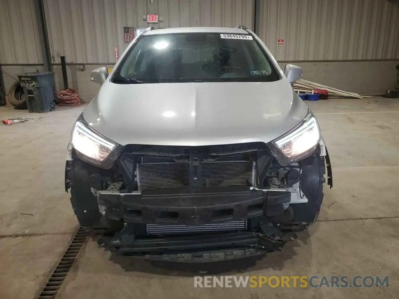 5 Фотография поврежденного автомобиля KL4CJESB4KB752050 BUICK ENCORE 2019
