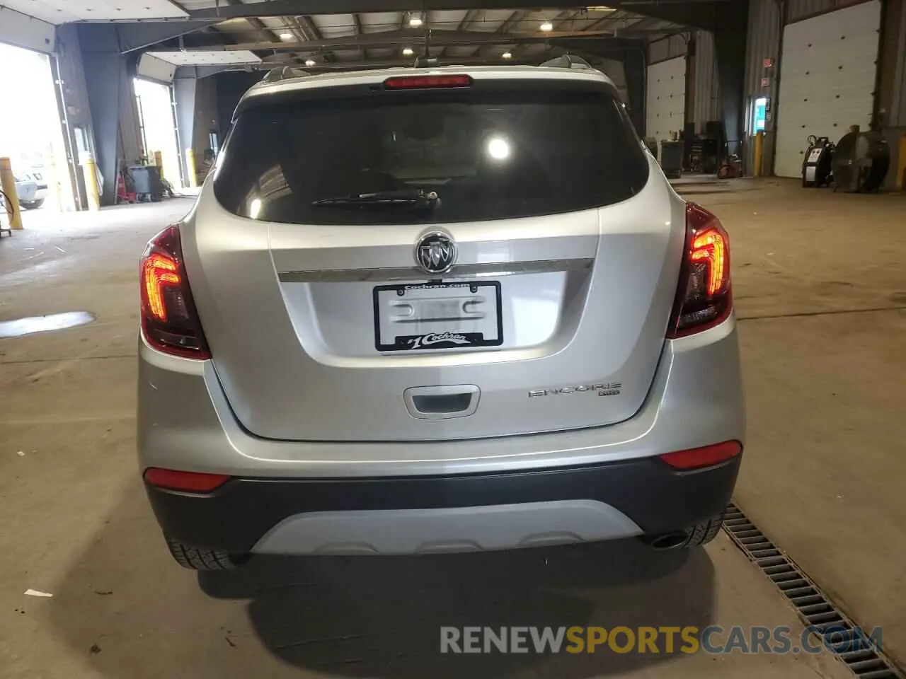 6 Фотография поврежденного автомобиля KL4CJESB4KB752050 BUICK ENCORE 2019