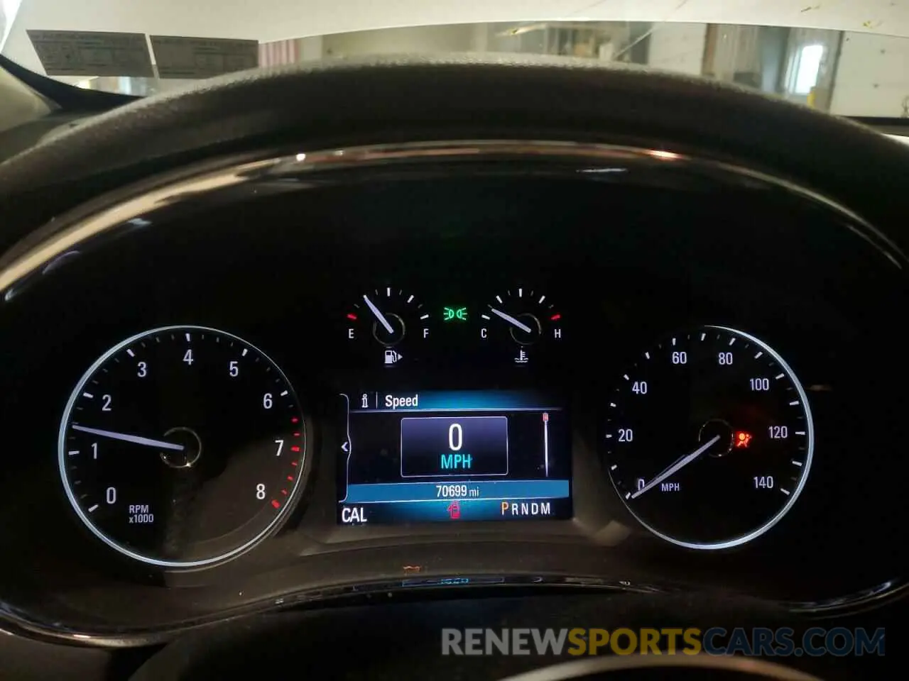 9 Фотография поврежденного автомобиля KL4CJESB4KB752050 BUICK ENCORE 2019