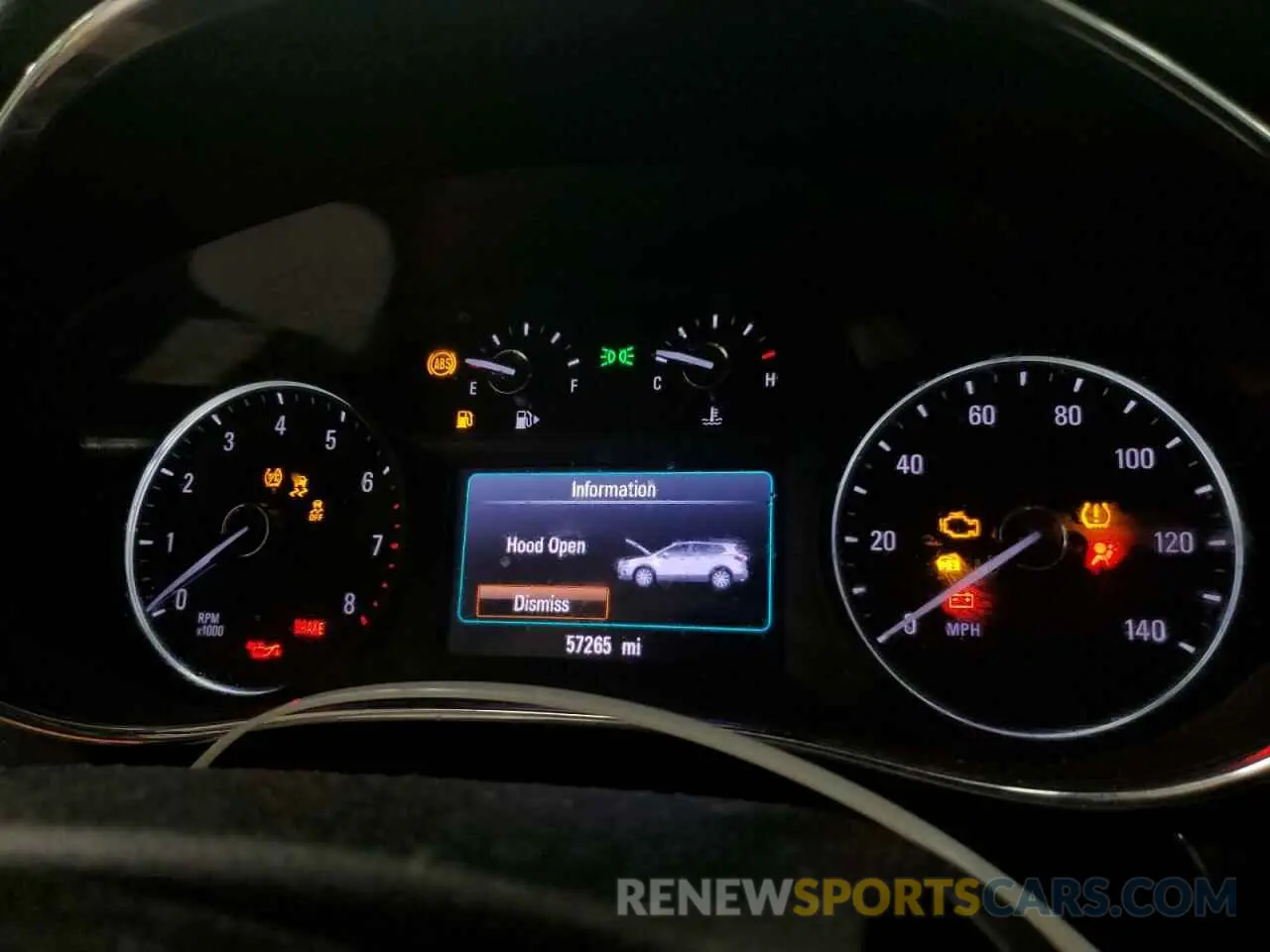 9 Фотография поврежденного автомобиля KL4CJESB5KB707764 BUICK ENCORE 2019