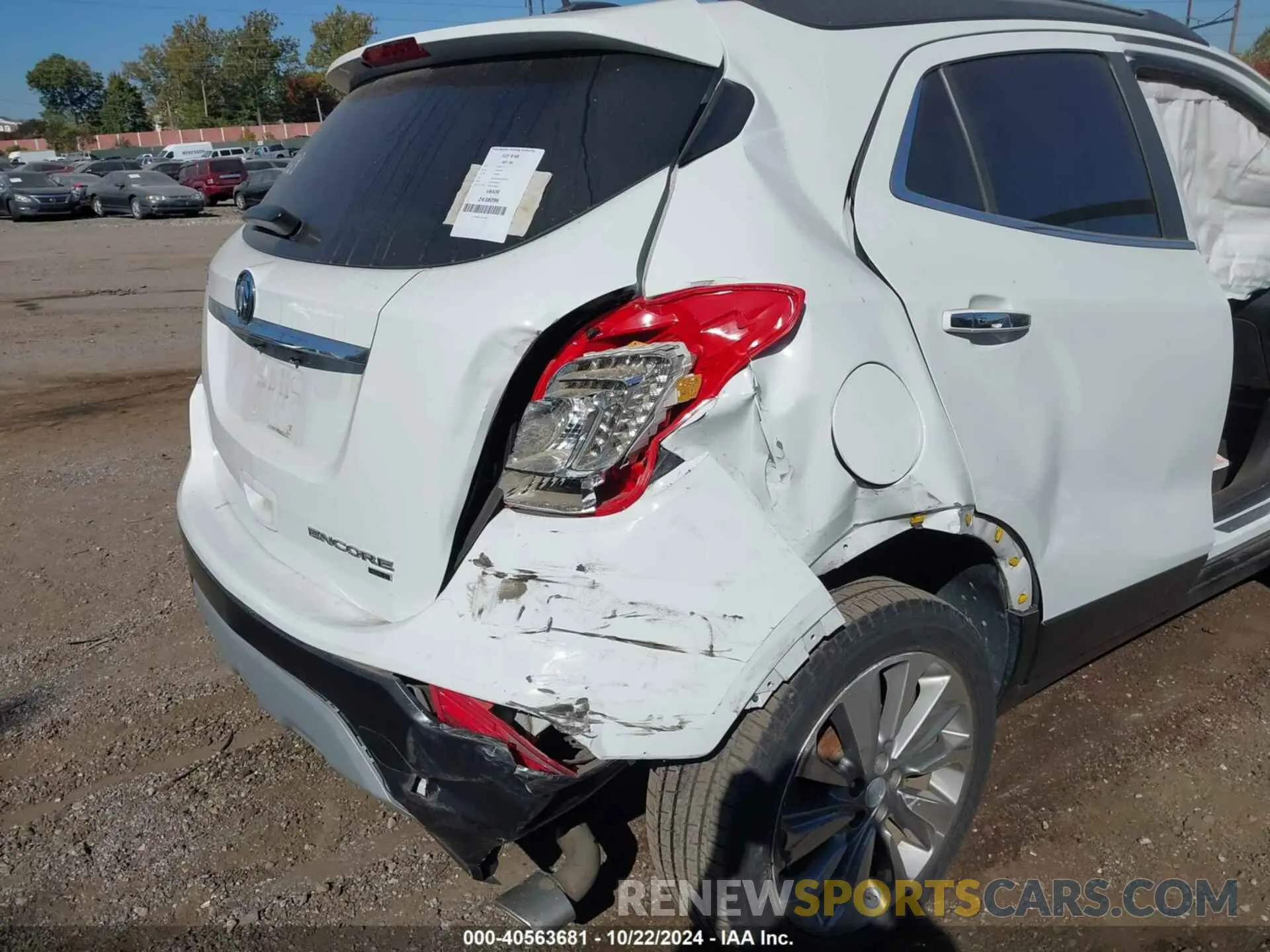 18 Фотография поврежденного автомобиля KL4CJESB7KB715638 BUICK ENCORE 2019