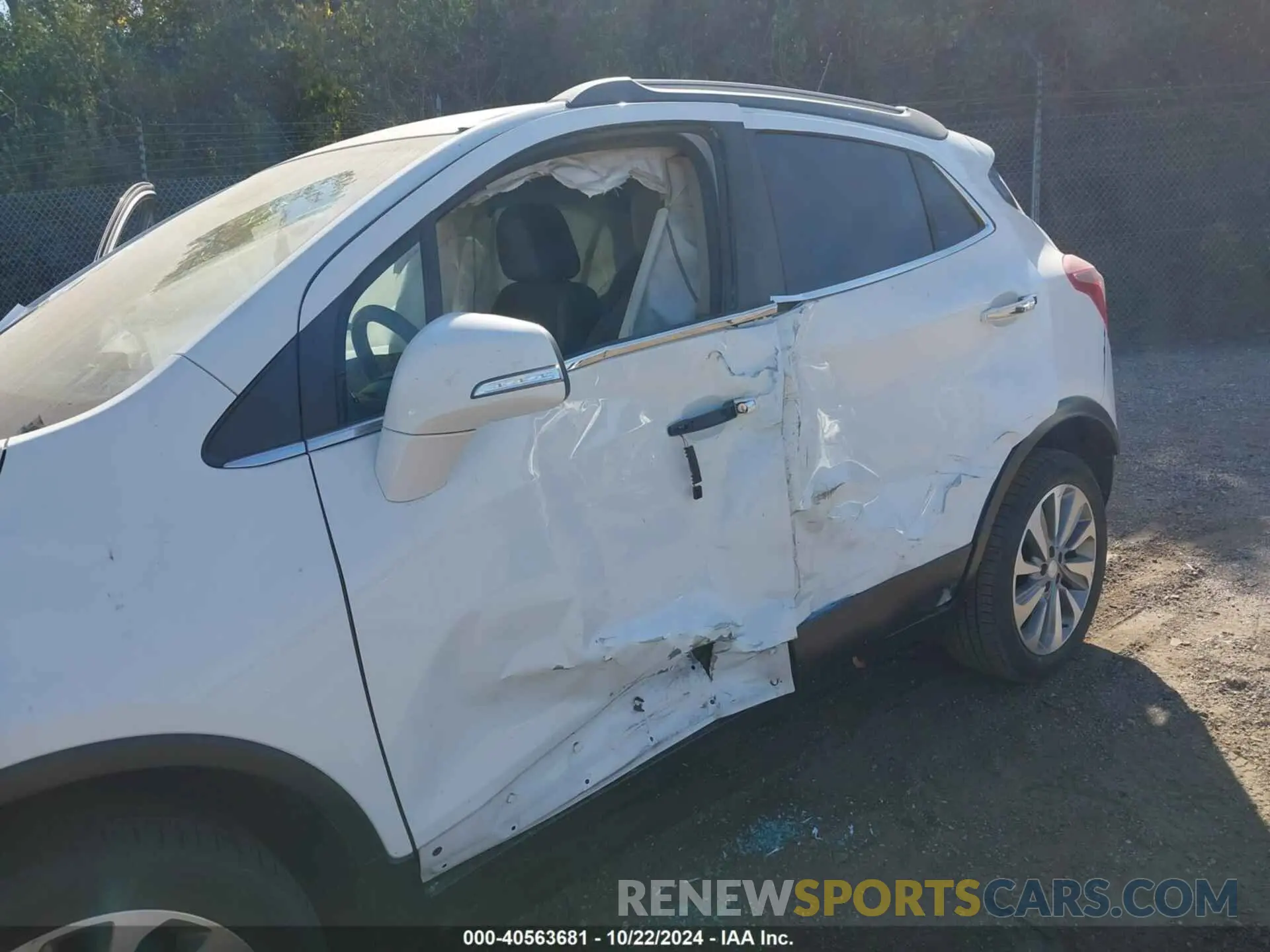 6 Фотография поврежденного автомобиля KL4CJESB7KB715638 BUICK ENCORE 2019