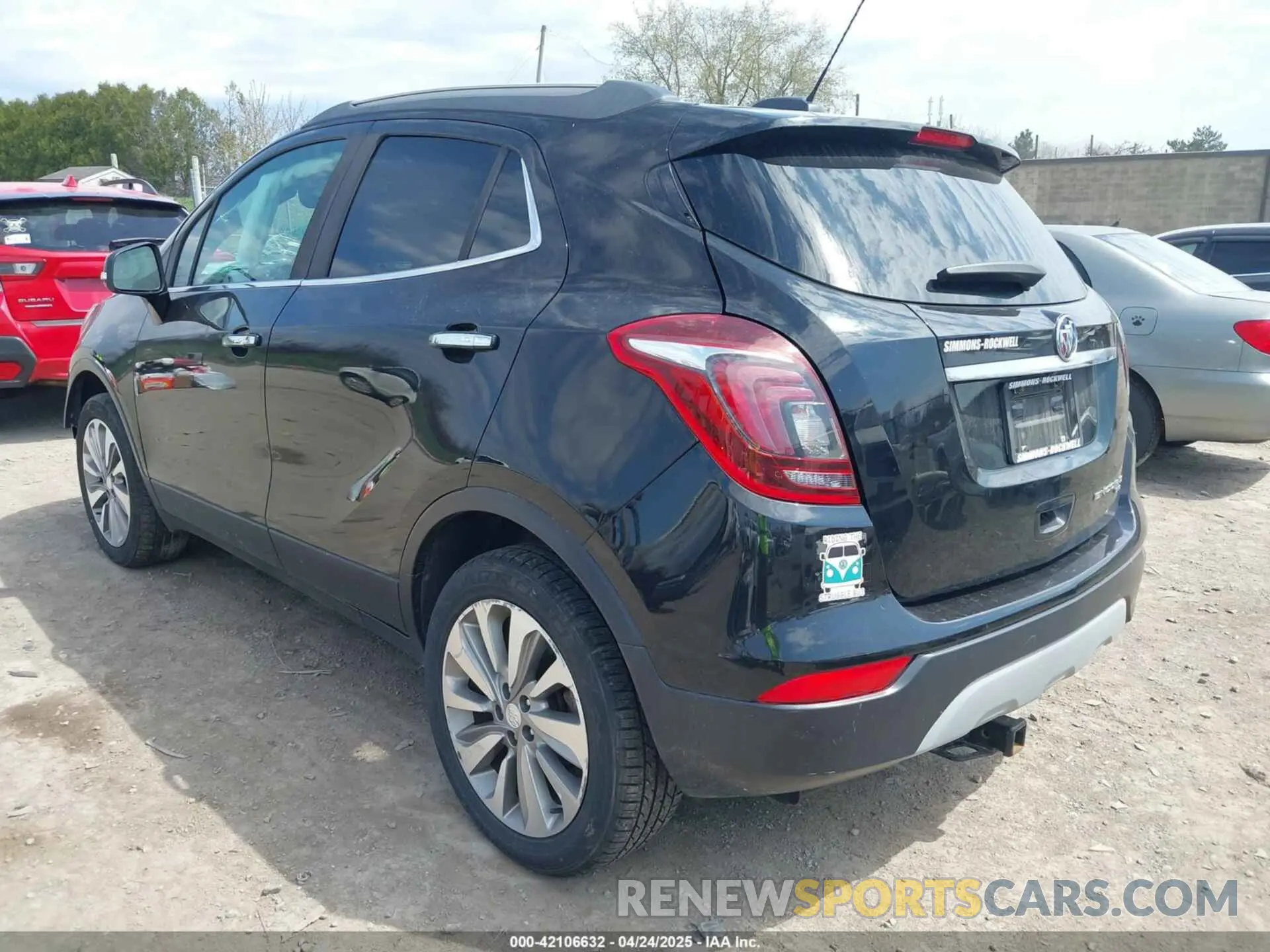 3 Photograph of a damaged car KL4CJESB7KB837268 BUICK ENCORE 2019
