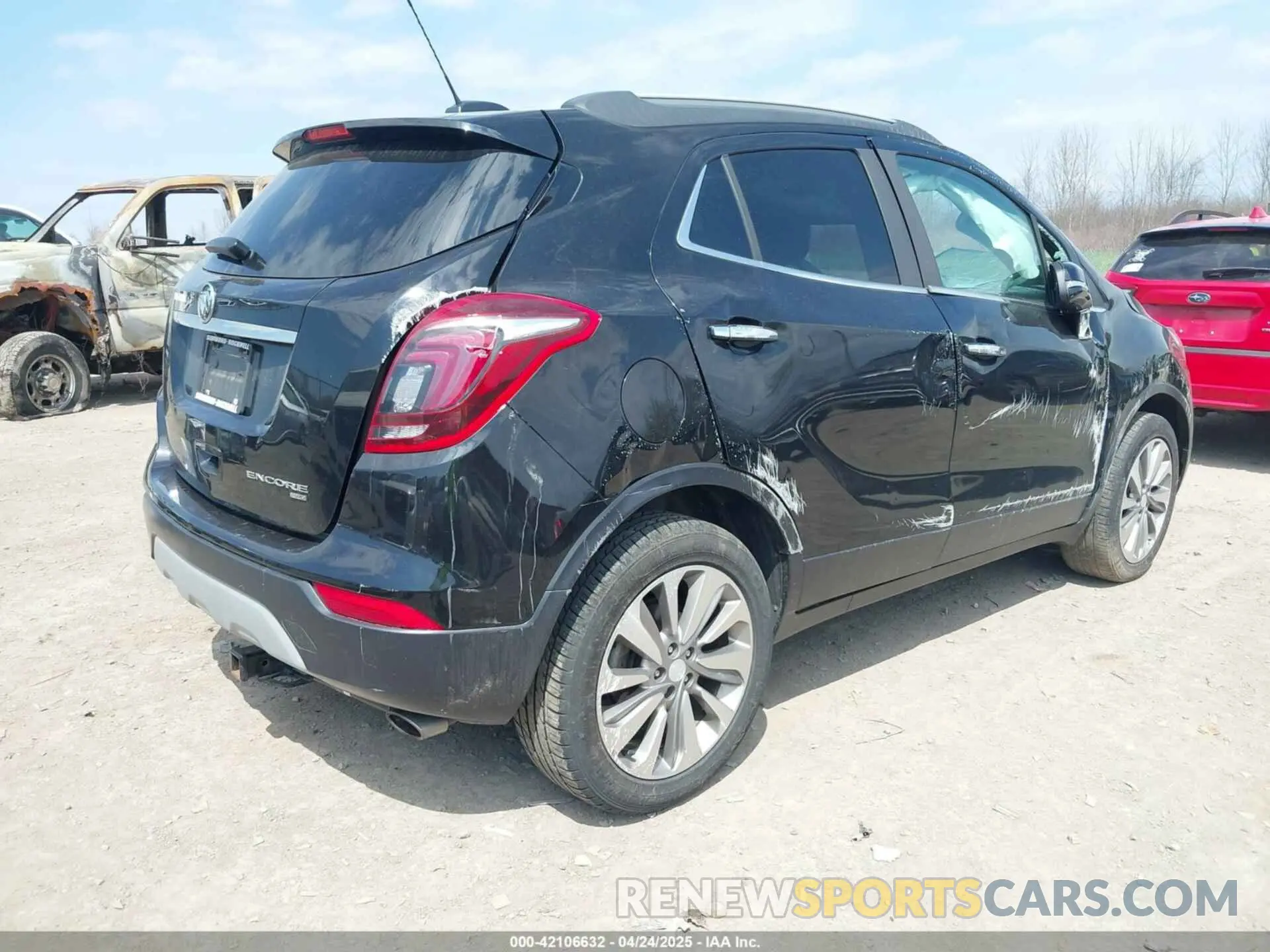 4 Photograph of a damaged car KL4CJESB7KB837268 BUICK ENCORE 2019