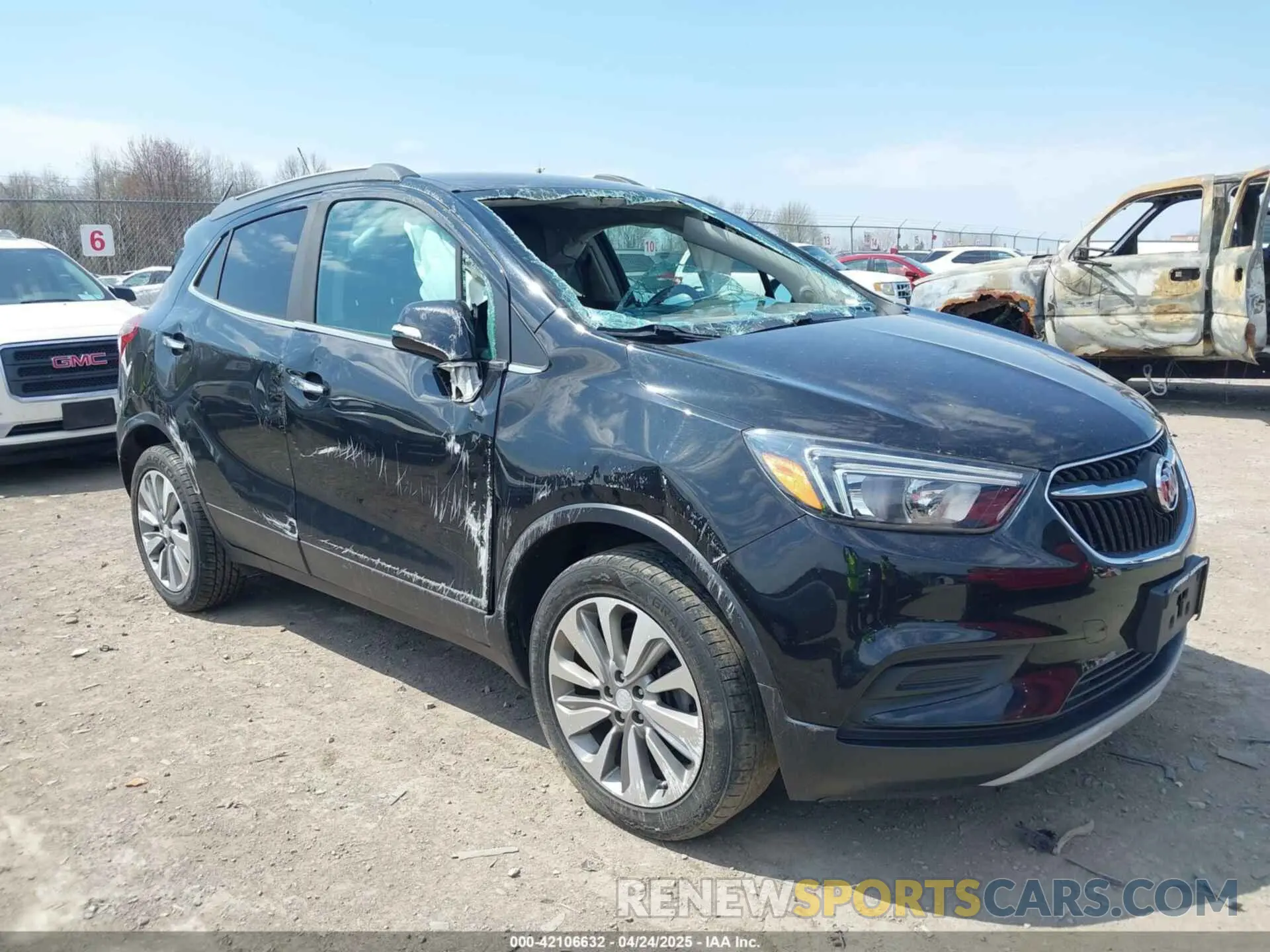 6 Photograph of a damaged car KL4CJESB7KB837268 BUICK ENCORE 2019