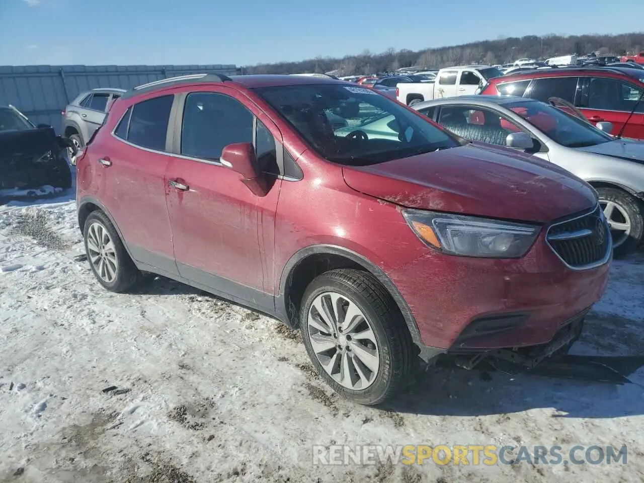 4 Photograph of a damaged car KL4CJESB7KB891220 BUICK ENCORE 2019