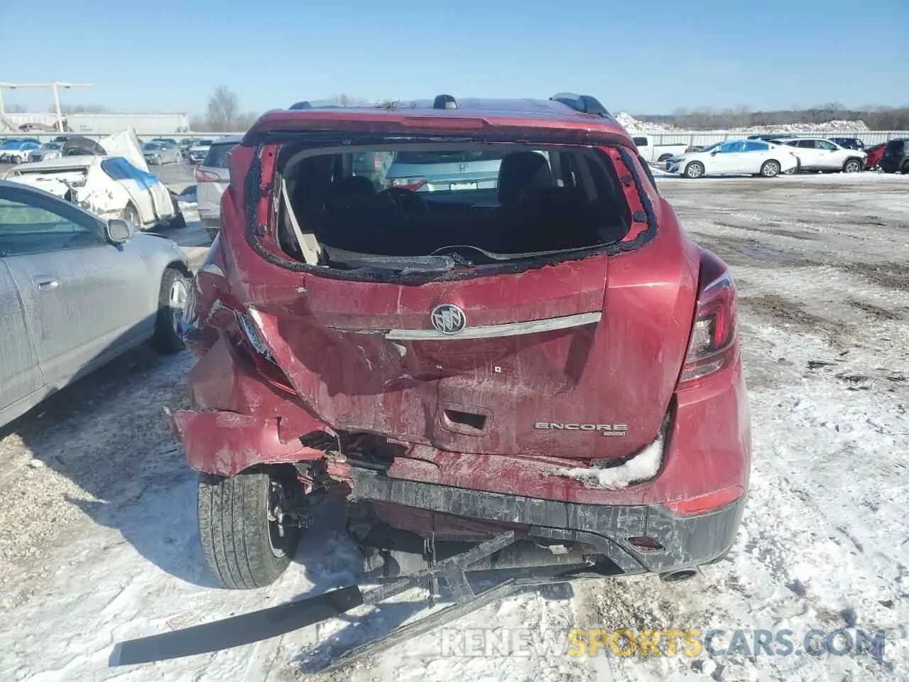 6 Photograph of a damaged car KL4CJESB7KB891220 BUICK ENCORE 2019