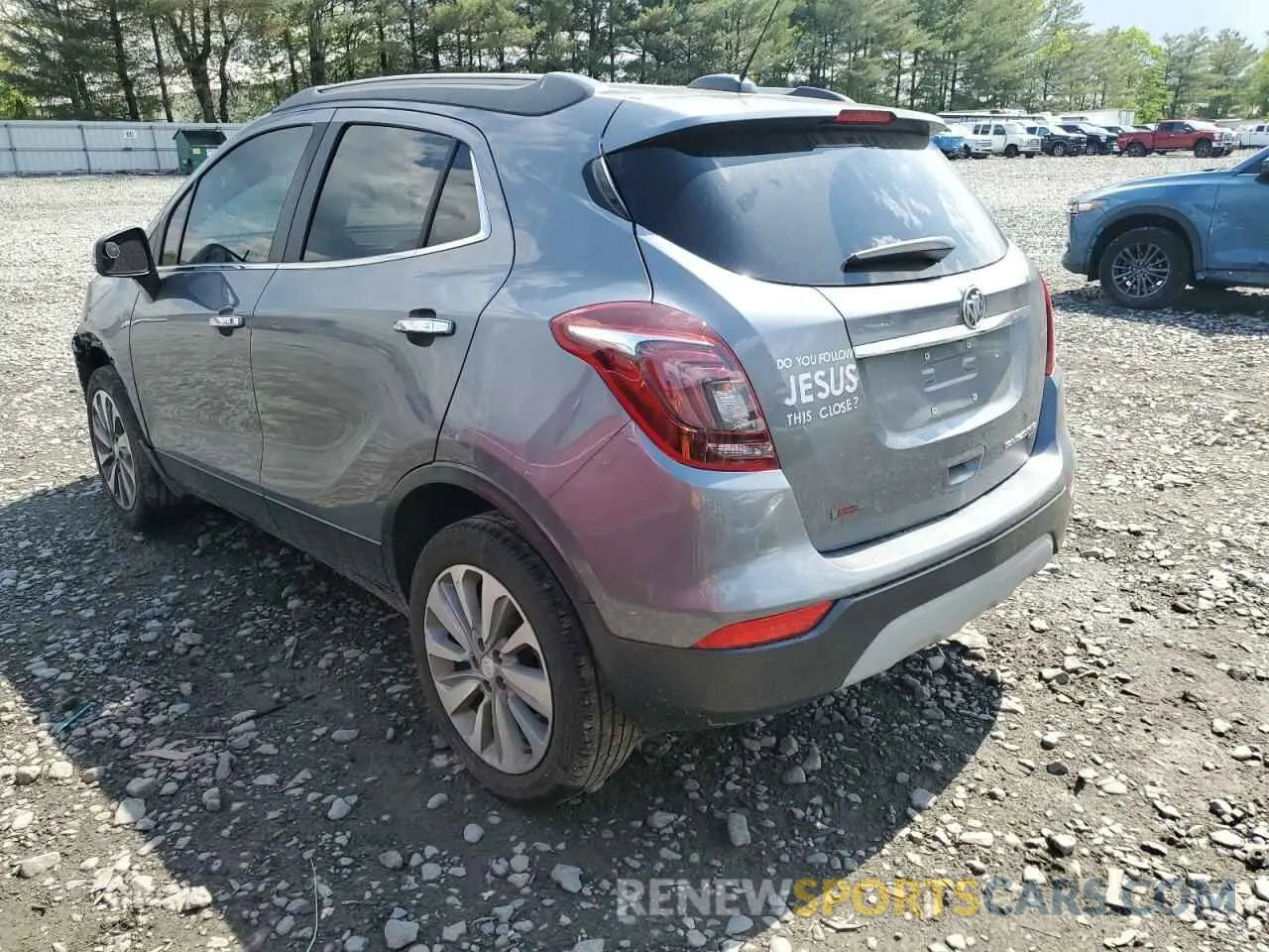 2 Photograph of a damaged car KL4CJESB8KB739964 BUICK ENCORE 2019