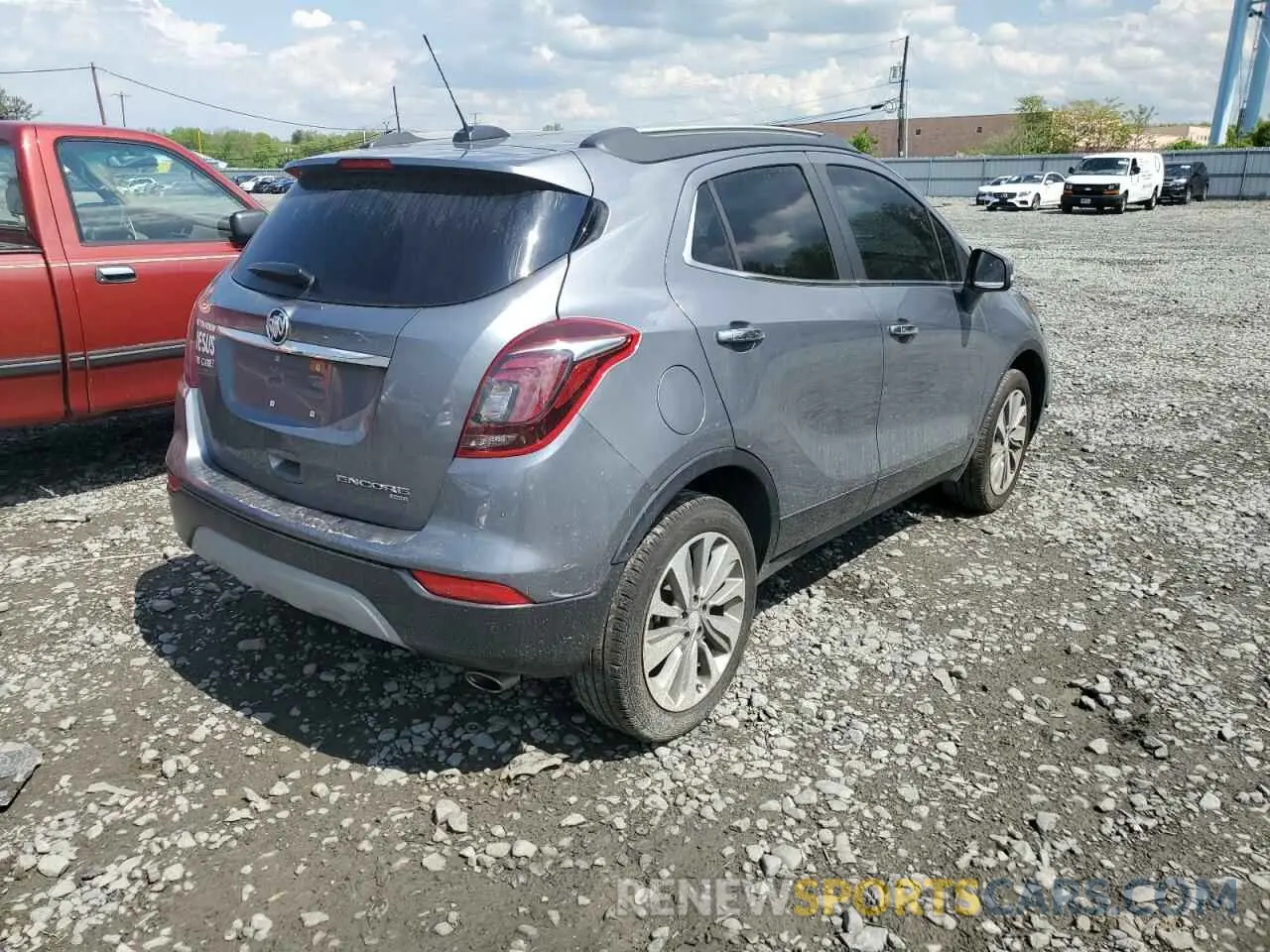 3 Photograph of a damaged car KL4CJESB8KB739964 BUICK ENCORE 2019
