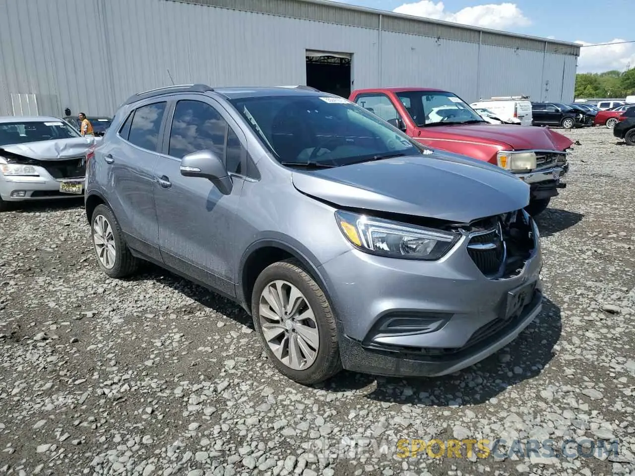 4 Photograph of a damaged car KL4CJESB8KB739964 BUICK ENCORE 2019