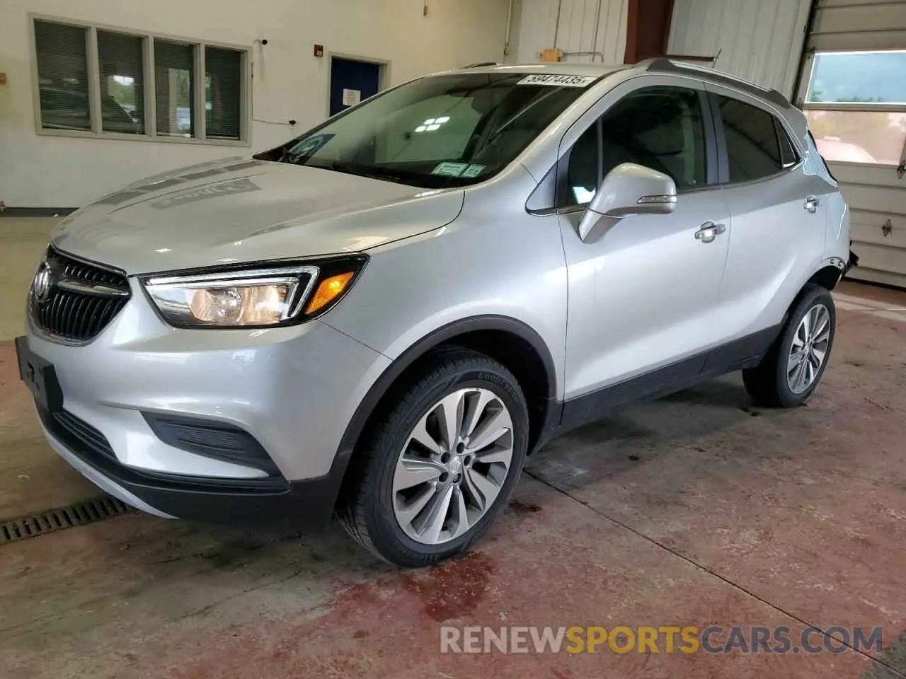 1 Photograph of a damaged car KL4CJESB8KB780546 BUICK ENCORE 2019