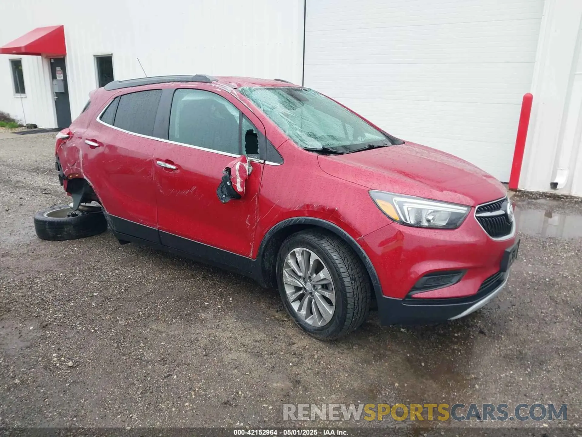 1 Photograph of a damaged car KL4CJESB8KB948640 BUICK ENCORE 2019