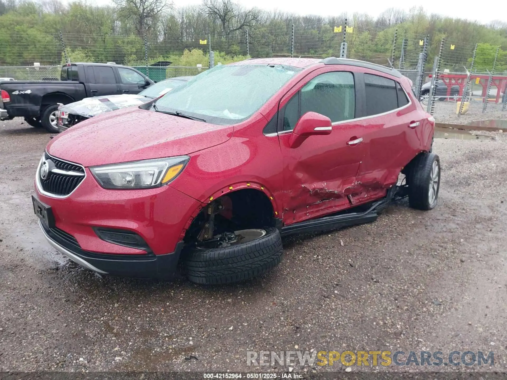 2 Photograph of a damaged car KL4CJESB8KB948640 BUICK ENCORE 2019