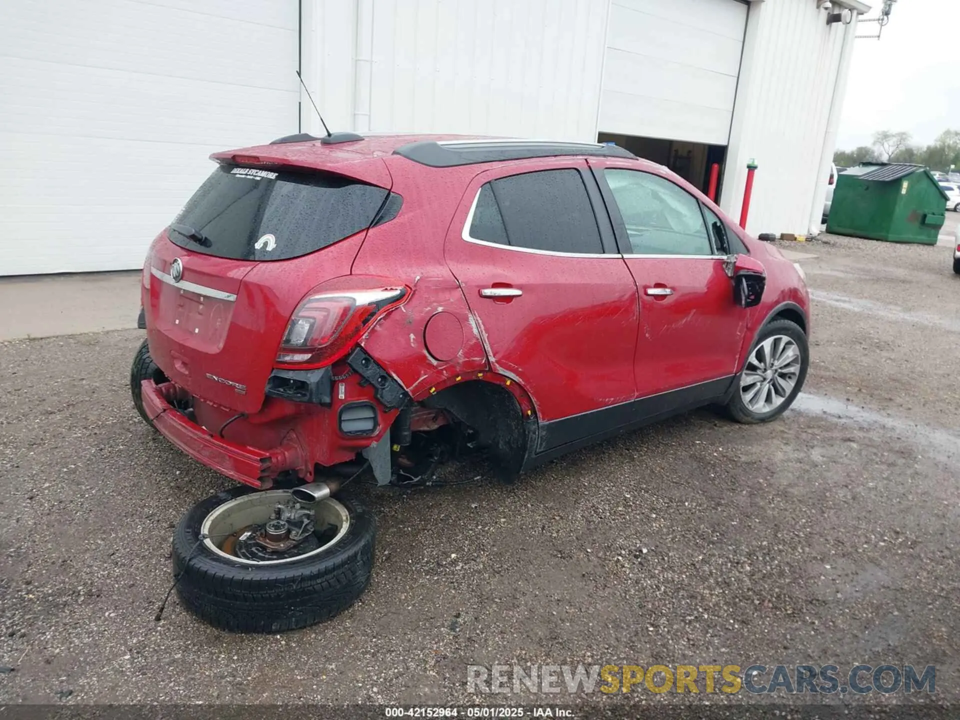4 Photograph of a damaged car KL4CJESB8KB948640 BUICK ENCORE 2019