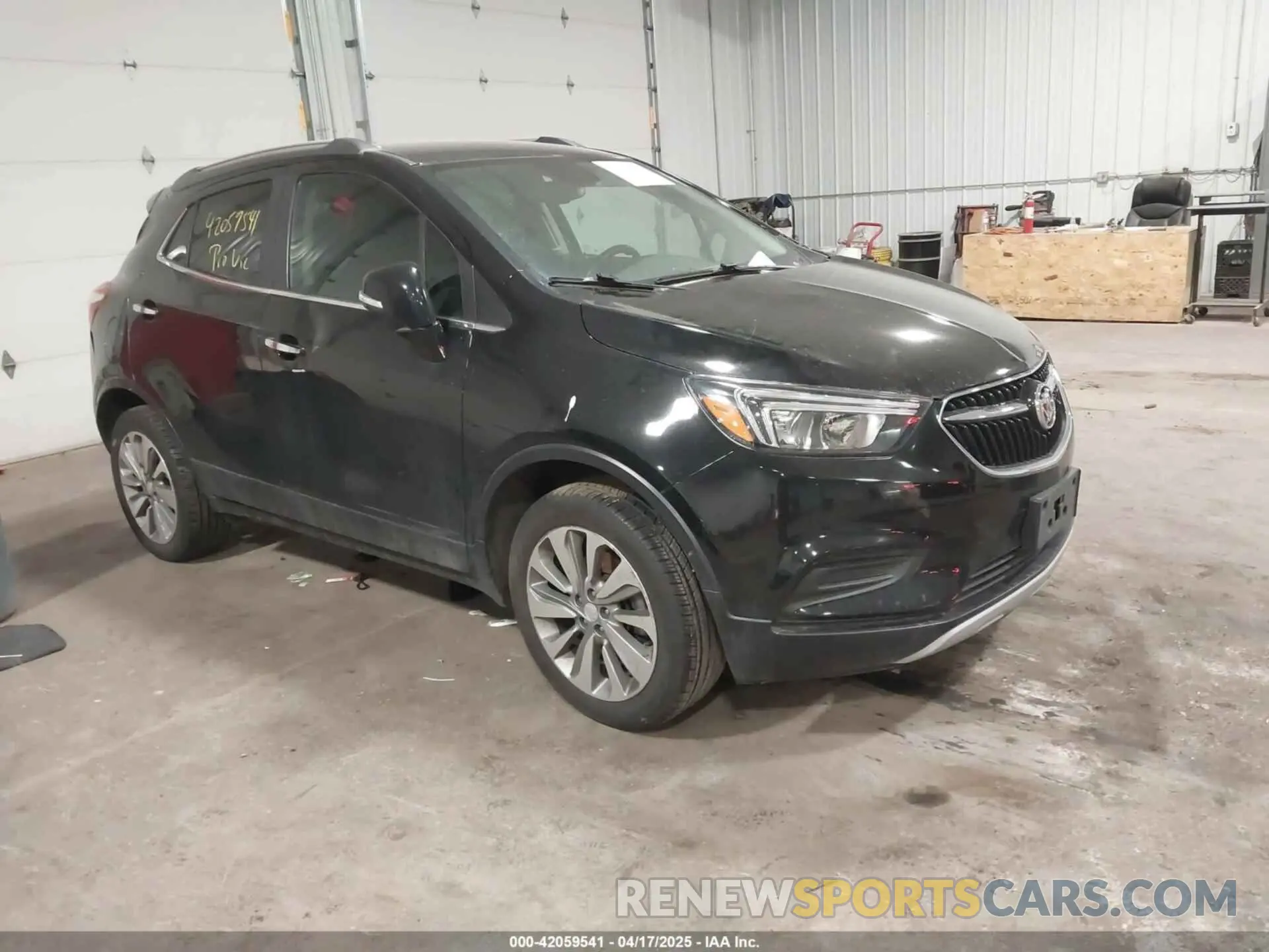 1 Фотография поврежденного автомобиля KL4CJESB9KB721571 BUICK ENCORE 2019