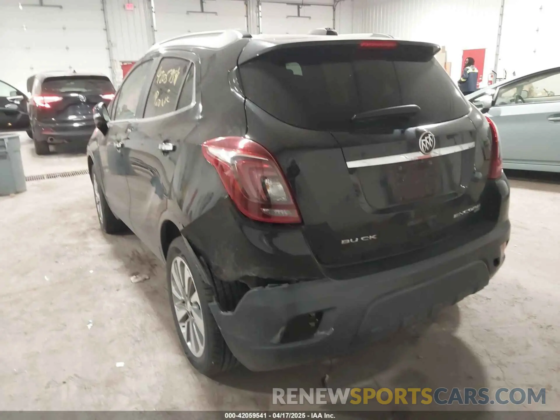 6 Фотография поврежденного автомобиля KL4CJESB9KB721571 BUICK ENCORE 2019