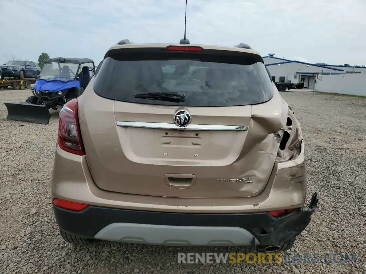 6 Фотография поврежденного автомобиля KL4CJESB9KB785819 BUICK ENCORE 2019