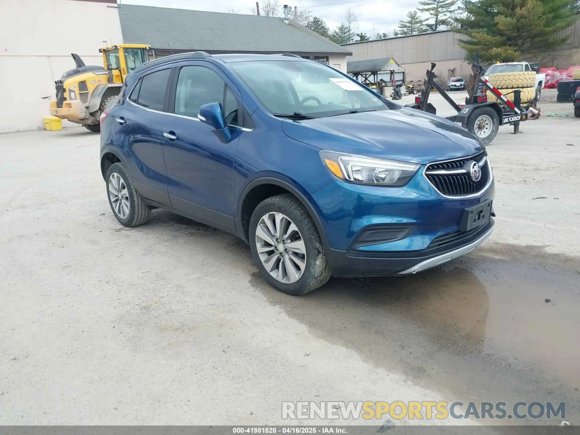 1 Photograph of a damaged car KL4CJESB9KB900175 BUICK ENCORE 2019
