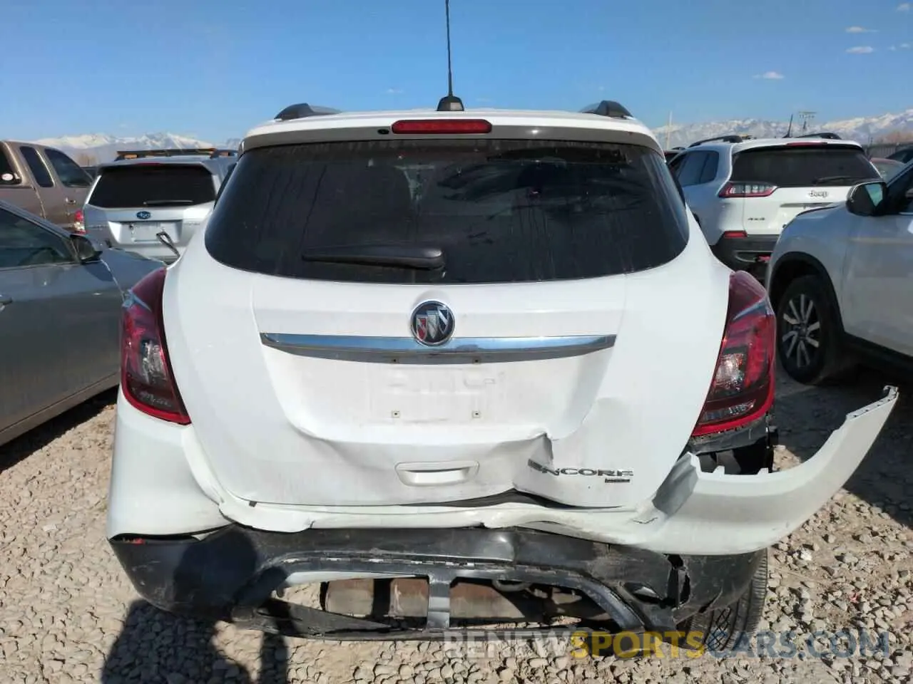 6 Photograph of a damaged car KL4CJESBXKB705413 BUICK ENCORE 2019