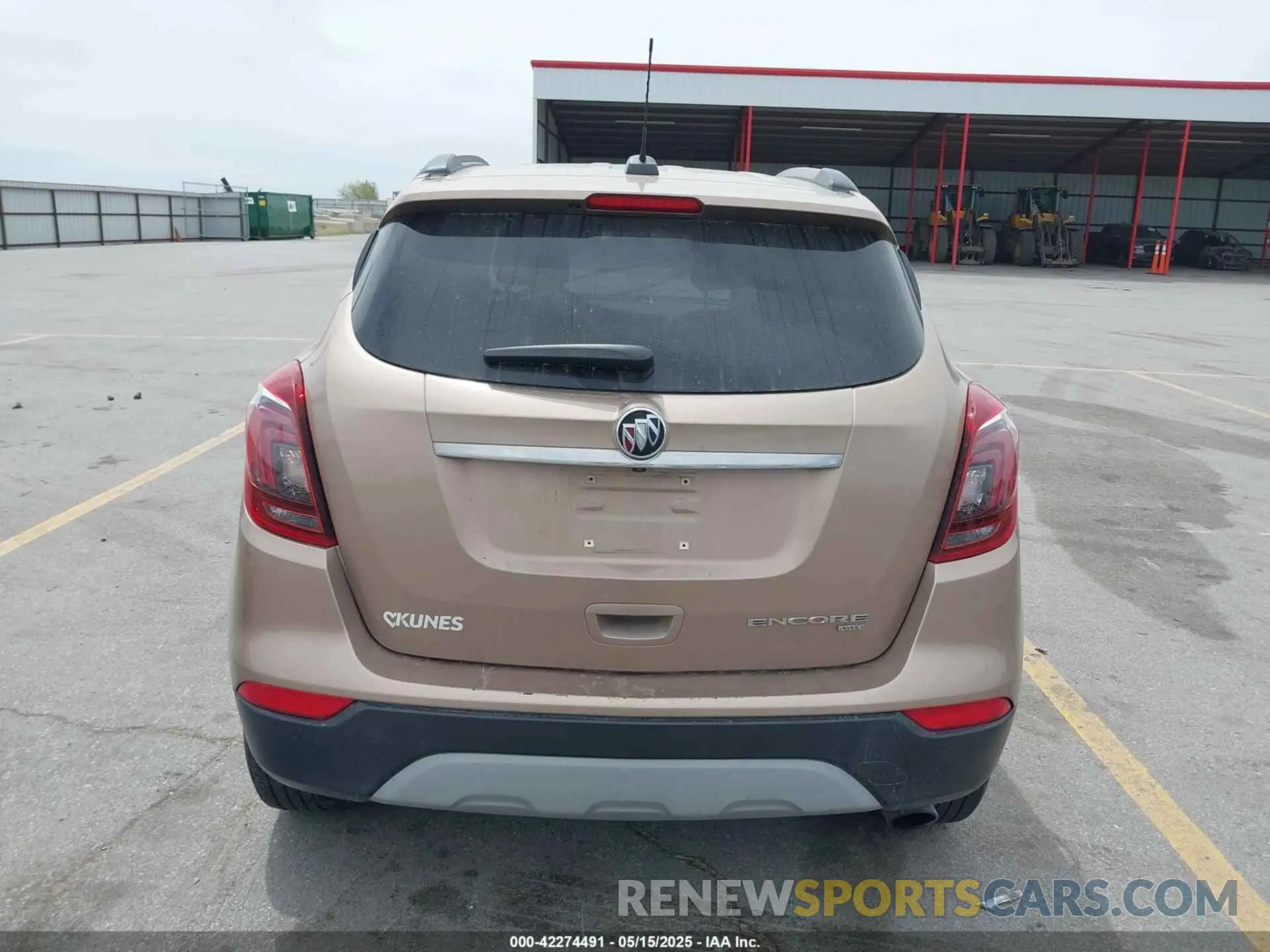 16 Photograph of a damaged car KL4CJESBXKB847051 BUICK ENCORE 2019