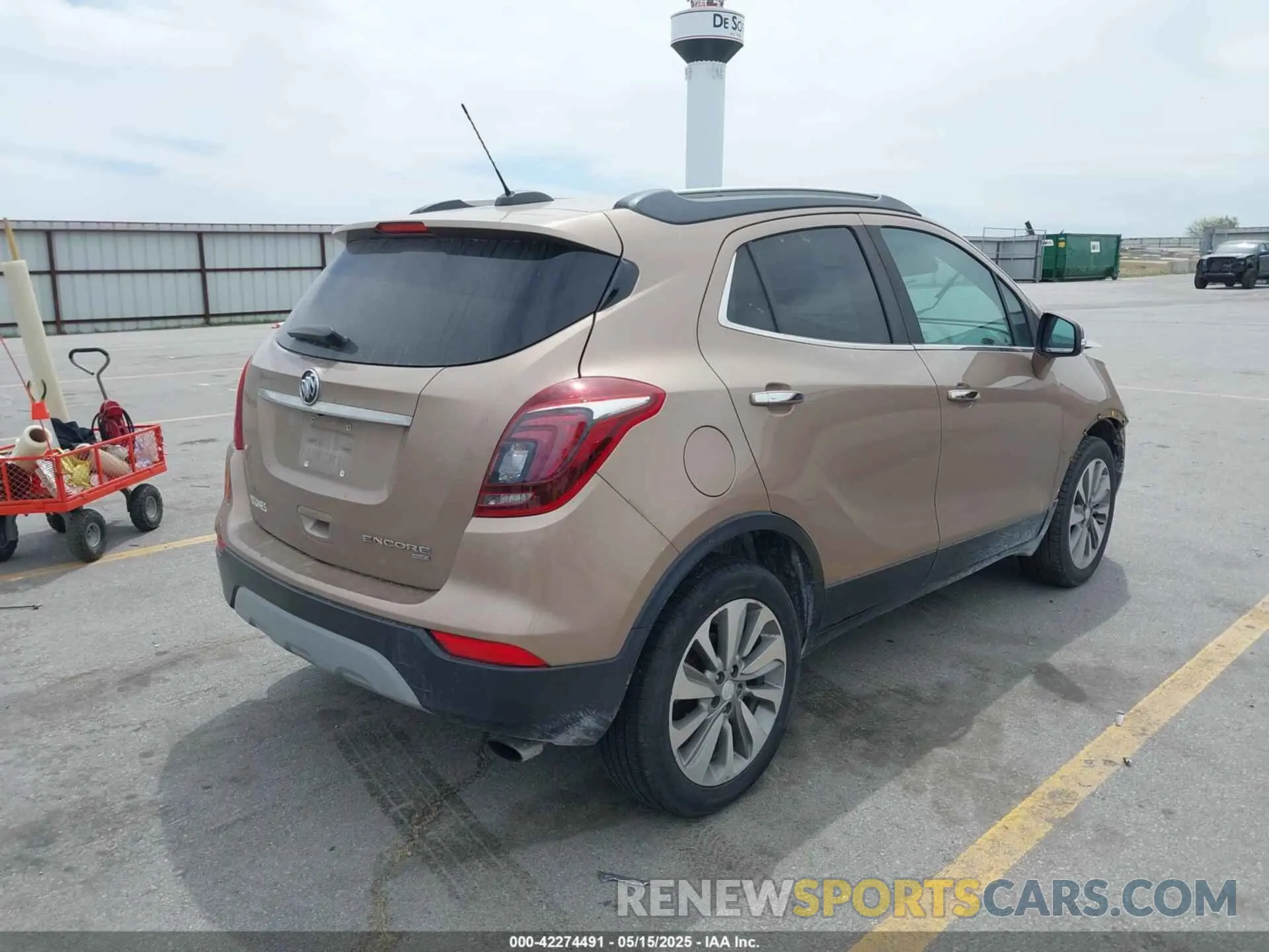 4 Photograph of a damaged car KL4CJESBXKB847051 BUICK ENCORE 2019
