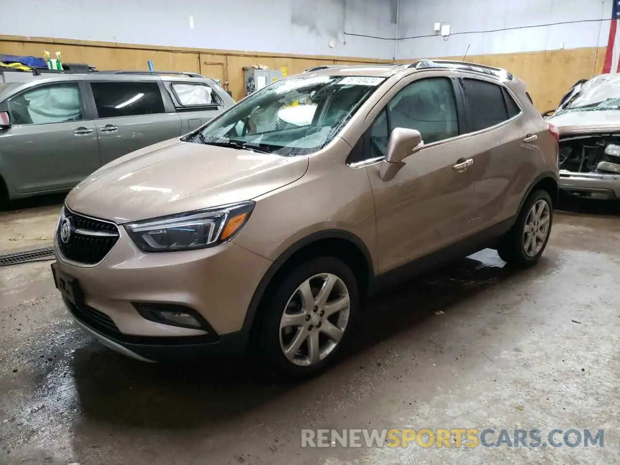 1 Photograph of a damaged car KL4CJGSB0KB836734 BUICK ENCORE 2019