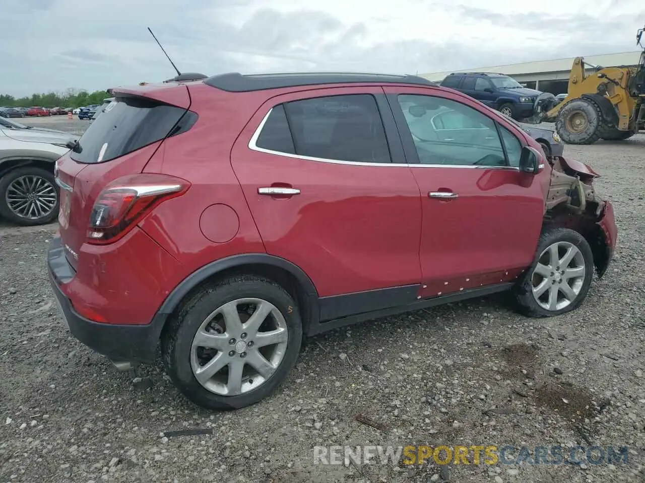3 Фотография поврежденного автомобиля KL4CJGSM0KB705983 BUICK ENCORE 2019