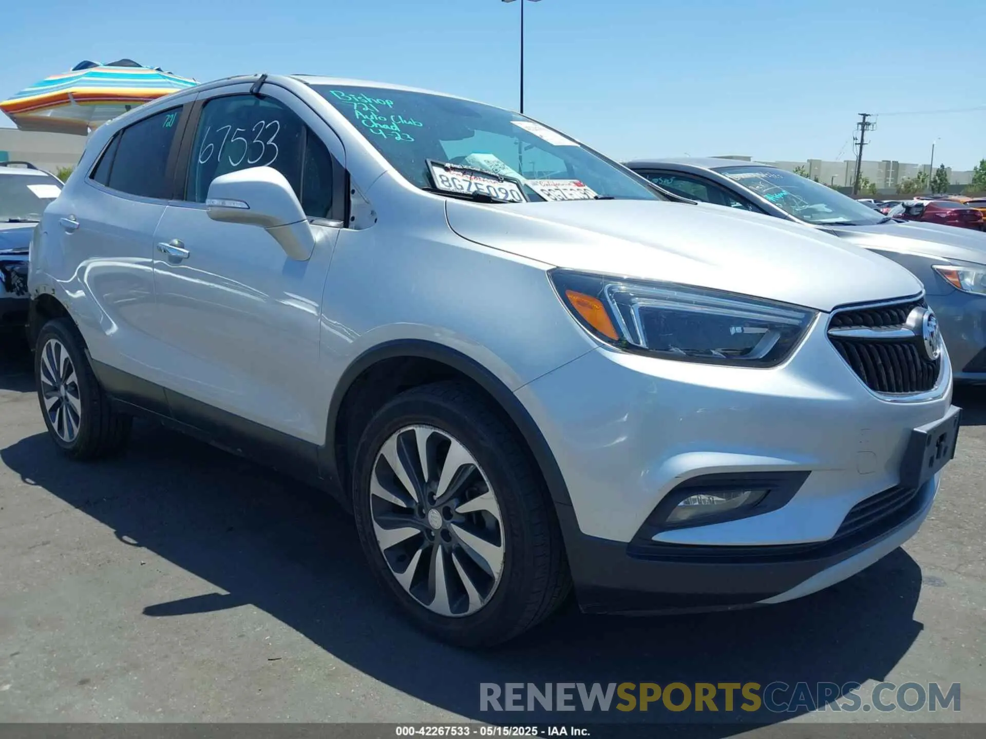 1 Фотография поврежденного автомобиля KL4CJGSM2KB790132 BUICK ENCORE 2019