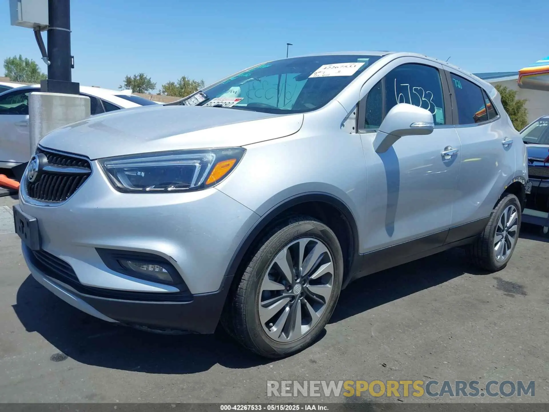 2 Фотография поврежденного автомобиля KL4CJGSM2KB790132 BUICK ENCORE 2019