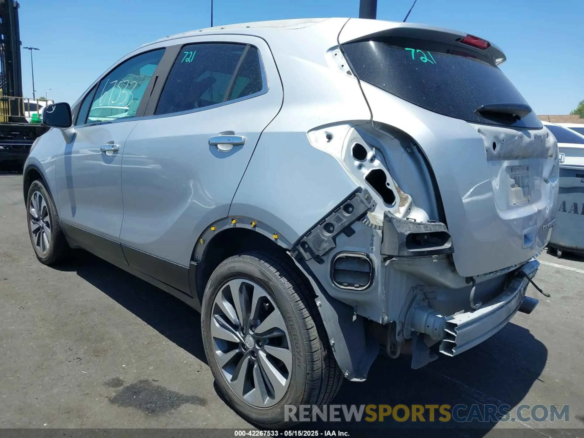 3 Фотография поврежденного автомобиля KL4CJGSM2KB790132 BUICK ENCORE 2019