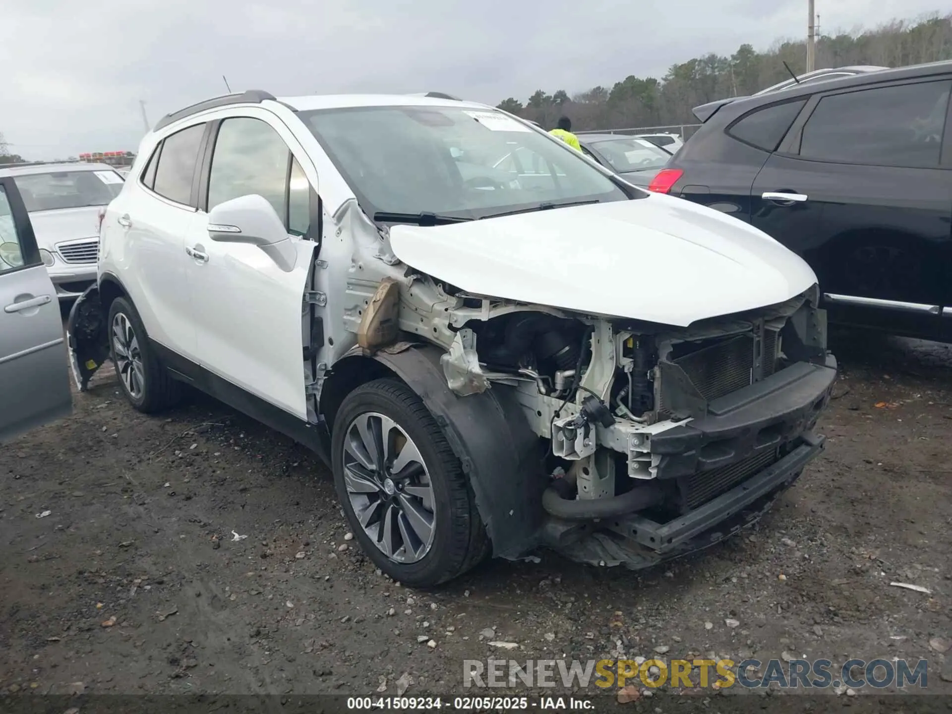 1 Фотография поврежденного автомобиля KL4CJGSM3KB766809 BUICK ENCORE 2019