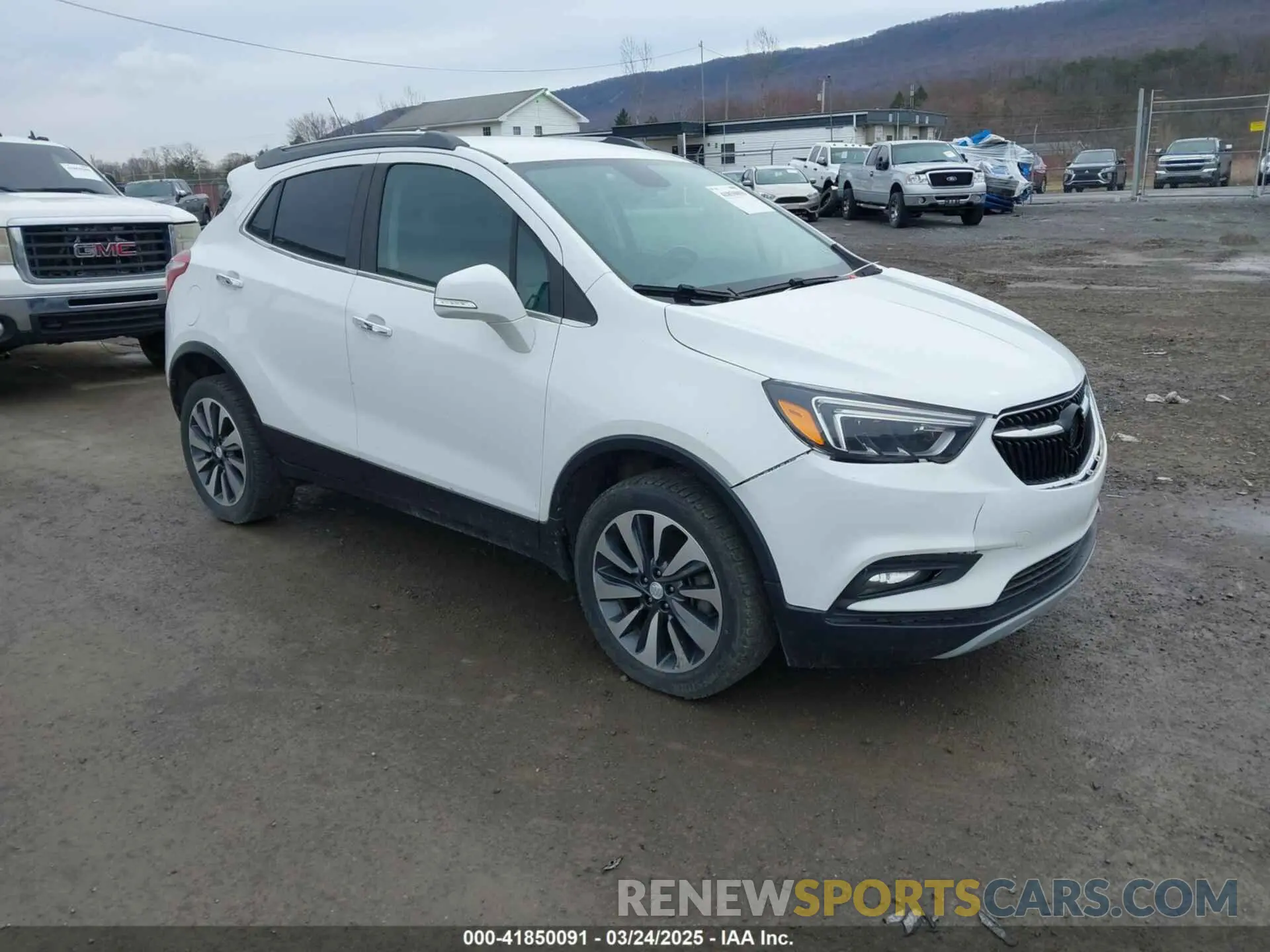 1 Photograph of a damaged car KL4CJGSM4KB744916 BUICK ENCORE 2019
