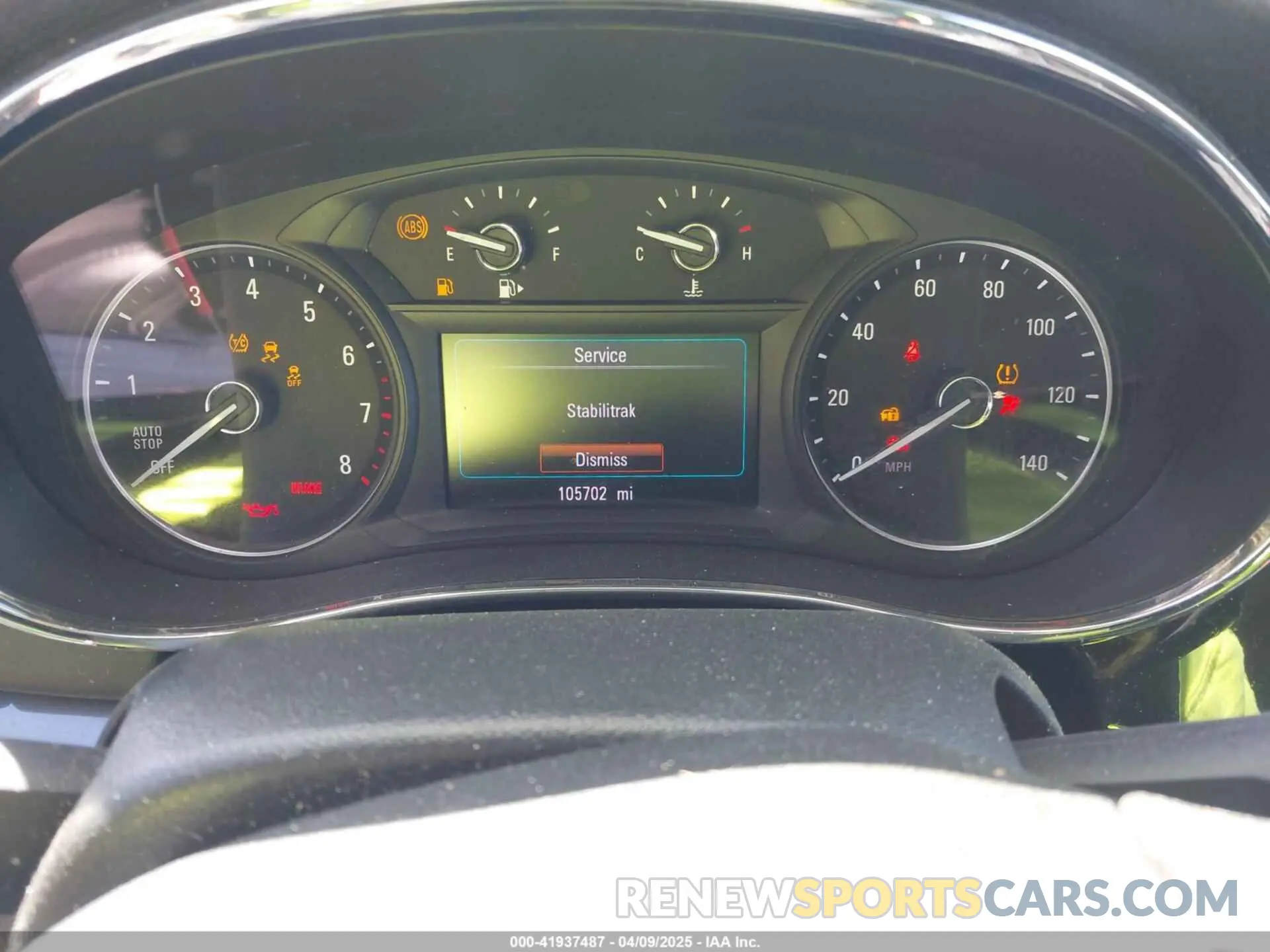 7 Фотография поврежденного автомобиля KL4CJGSM5KB869925 BUICK ENCORE 2019
