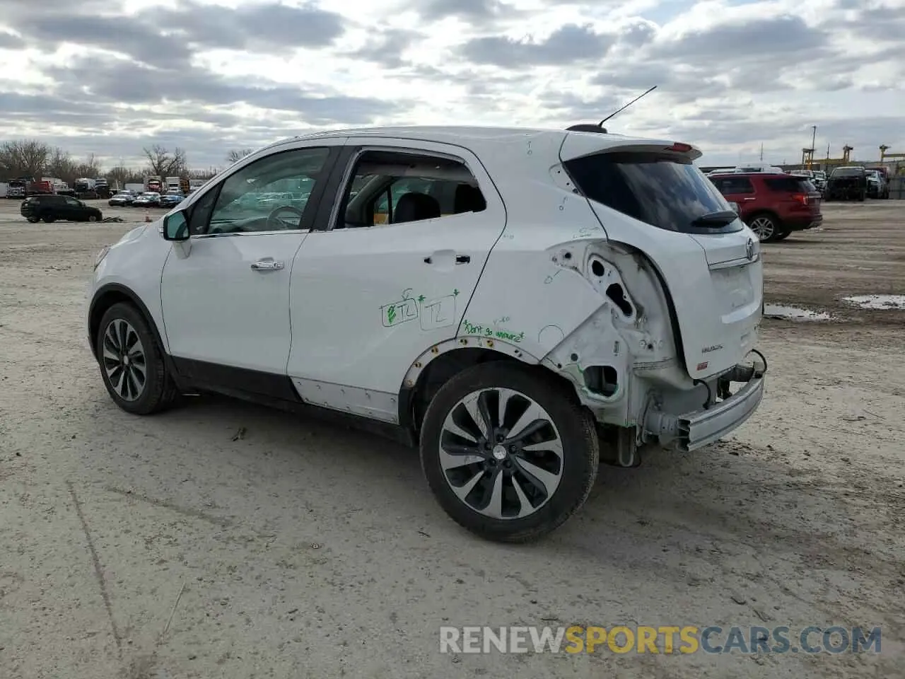 2 Photograph of a damaged car KL4CJGSM5KB879886 BUICK ENCORE 2019
