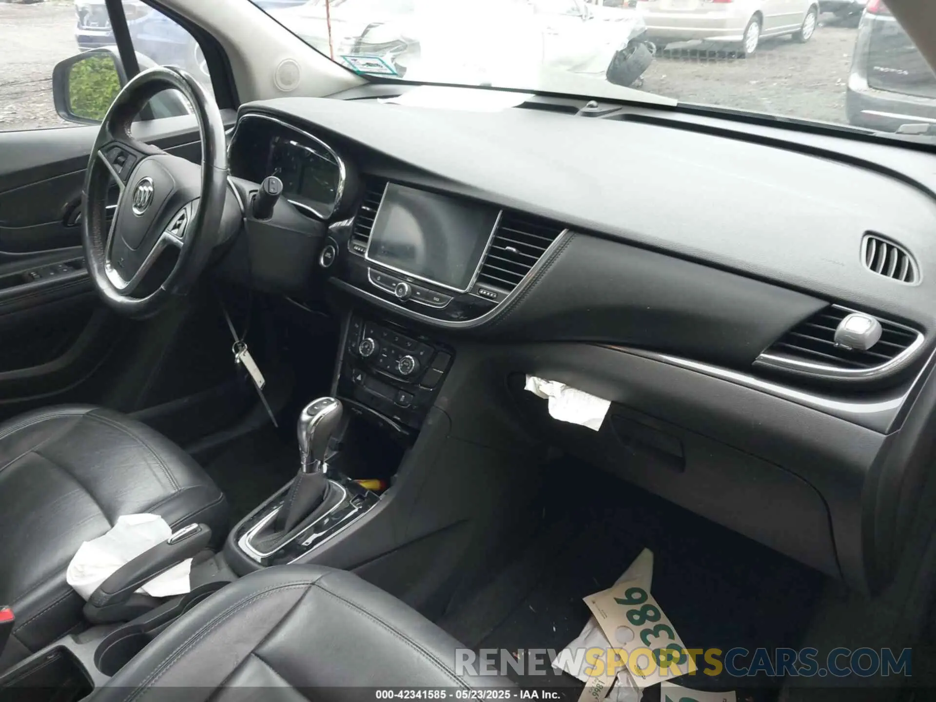 5 Фотография поврежденного автомобиля KL4CJGSM6KB747574 BUICK ENCORE 2019