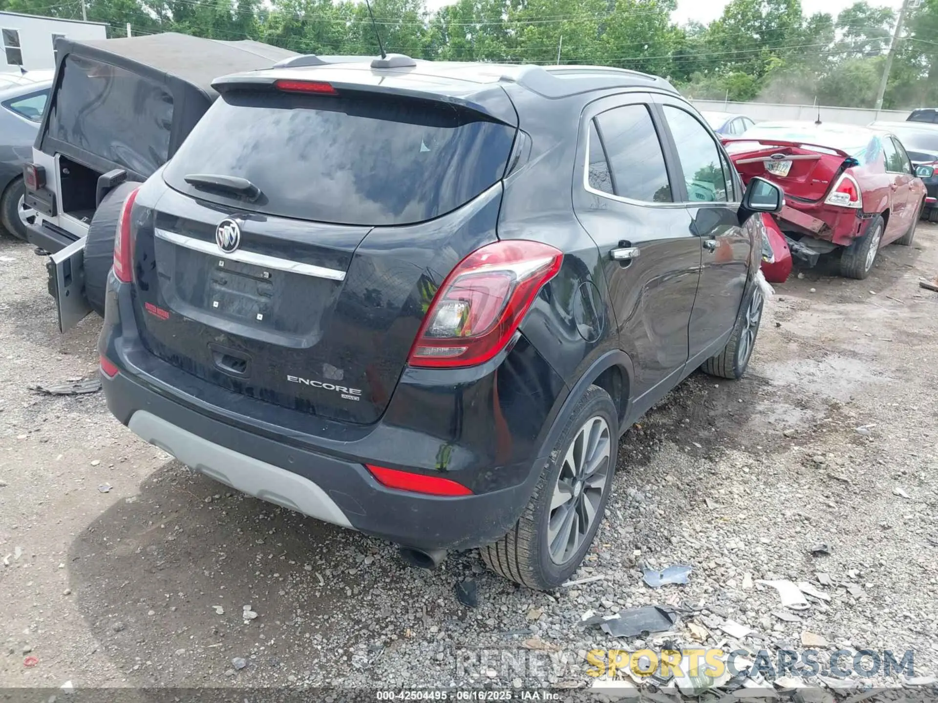4 Photograph of a damaged car KL4CJGSM6KB755755 BUICK ENCORE 2019