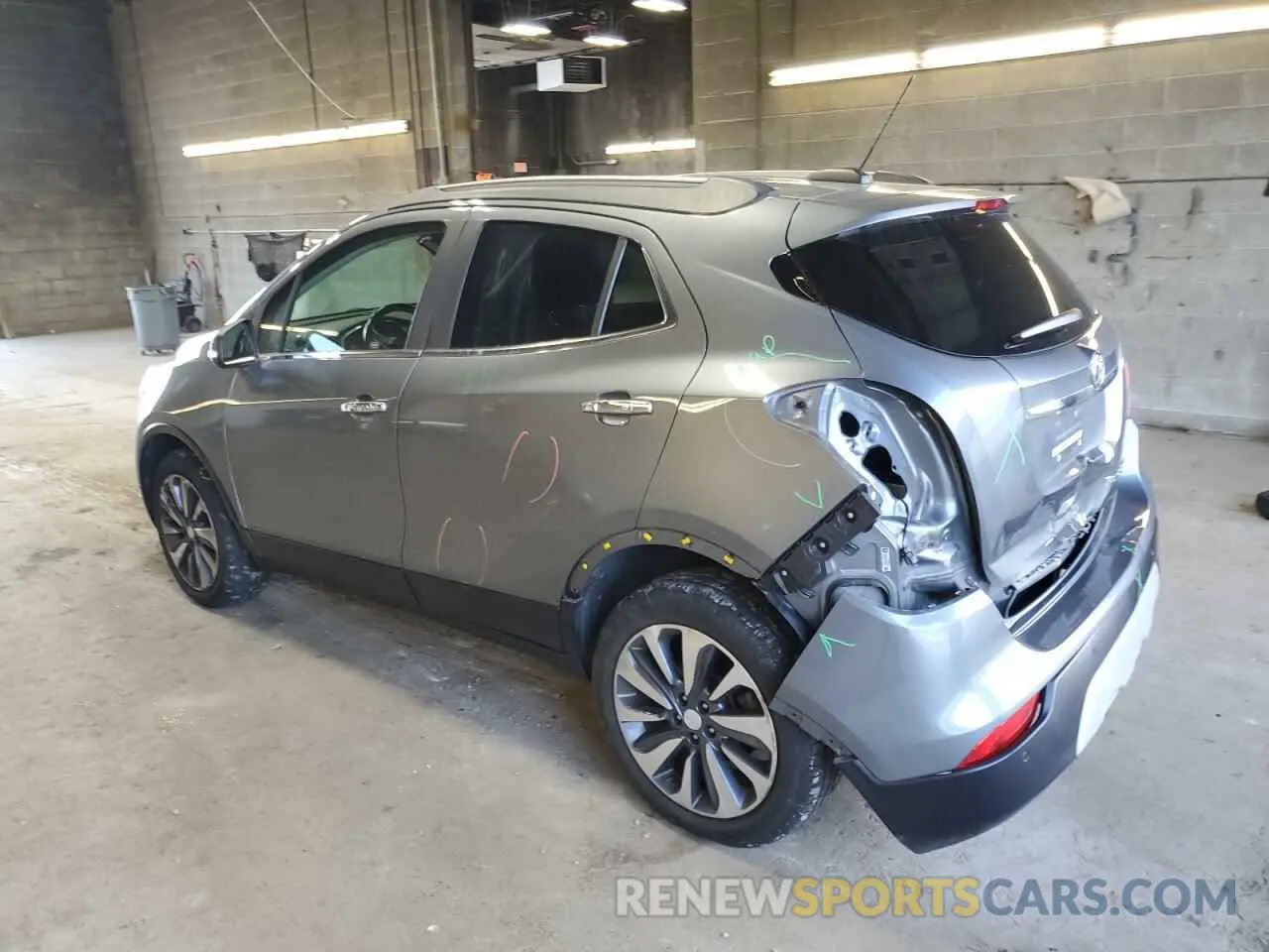 2 Фотография поврежденного автомобиля KL4CJGSM7KB952031 BUICK ENCORE 2019