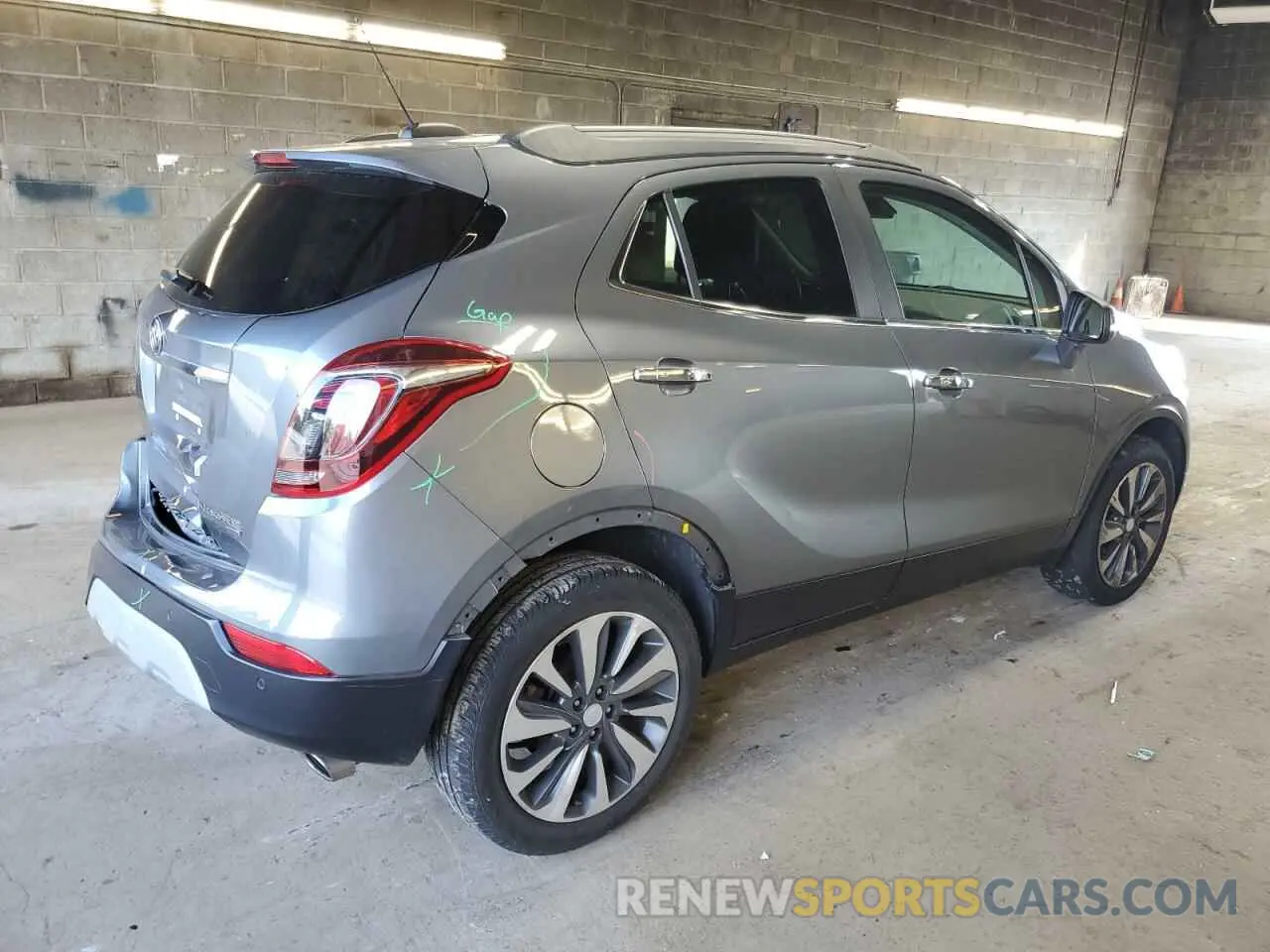 3 Фотография поврежденного автомобиля KL4CJGSM7KB952031 BUICK ENCORE 2019