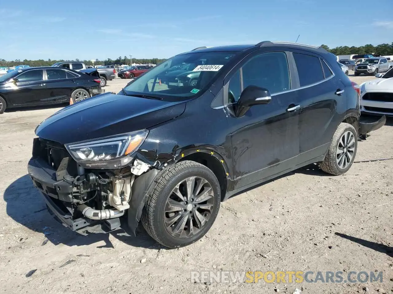 1 Фотография поврежденного автомобиля KL4CJGSM8KB891529 BUICK ENCORE 2019