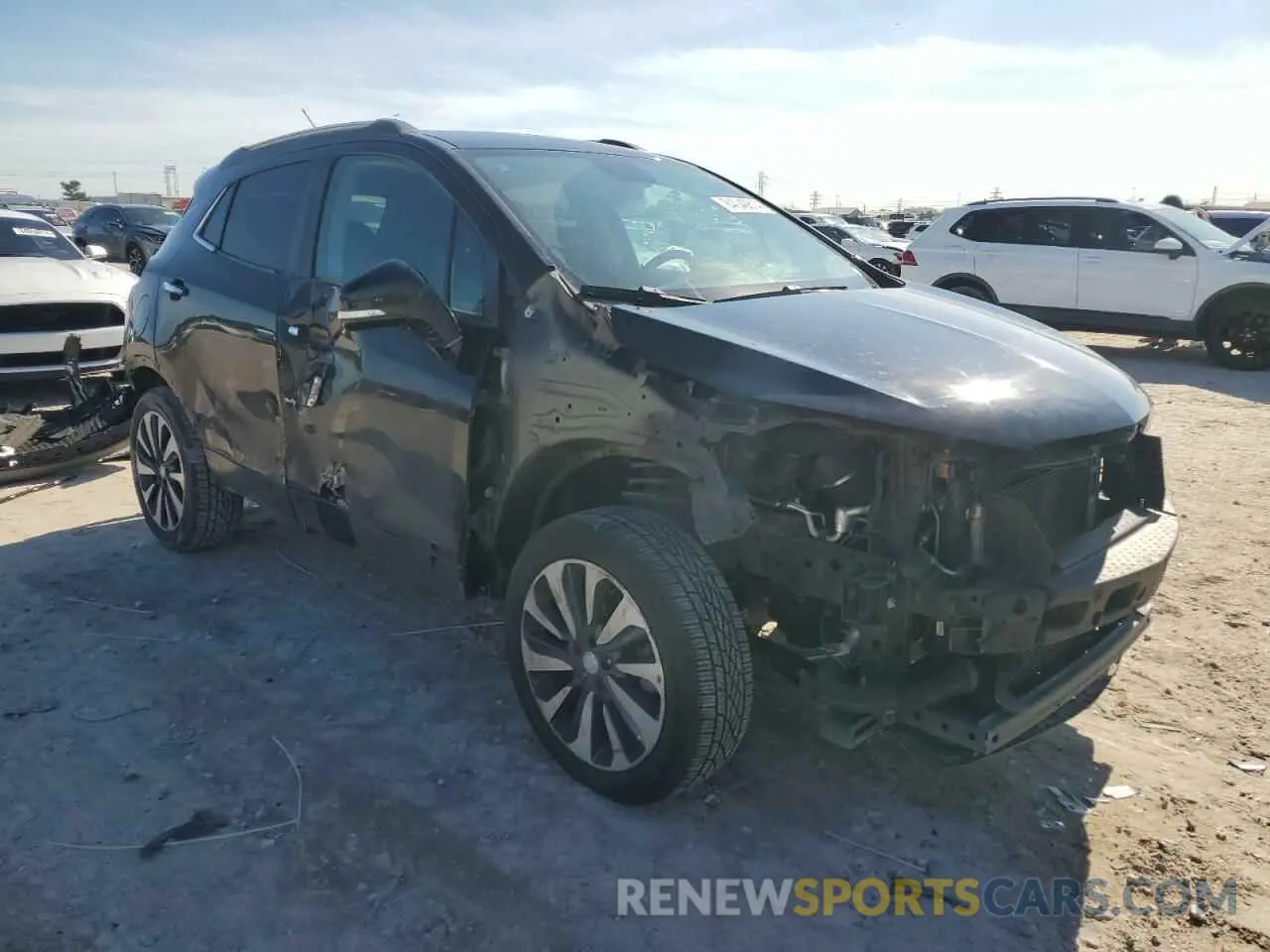 4 Фотография поврежденного автомобиля KL4CJGSM8KB891529 BUICK ENCORE 2019